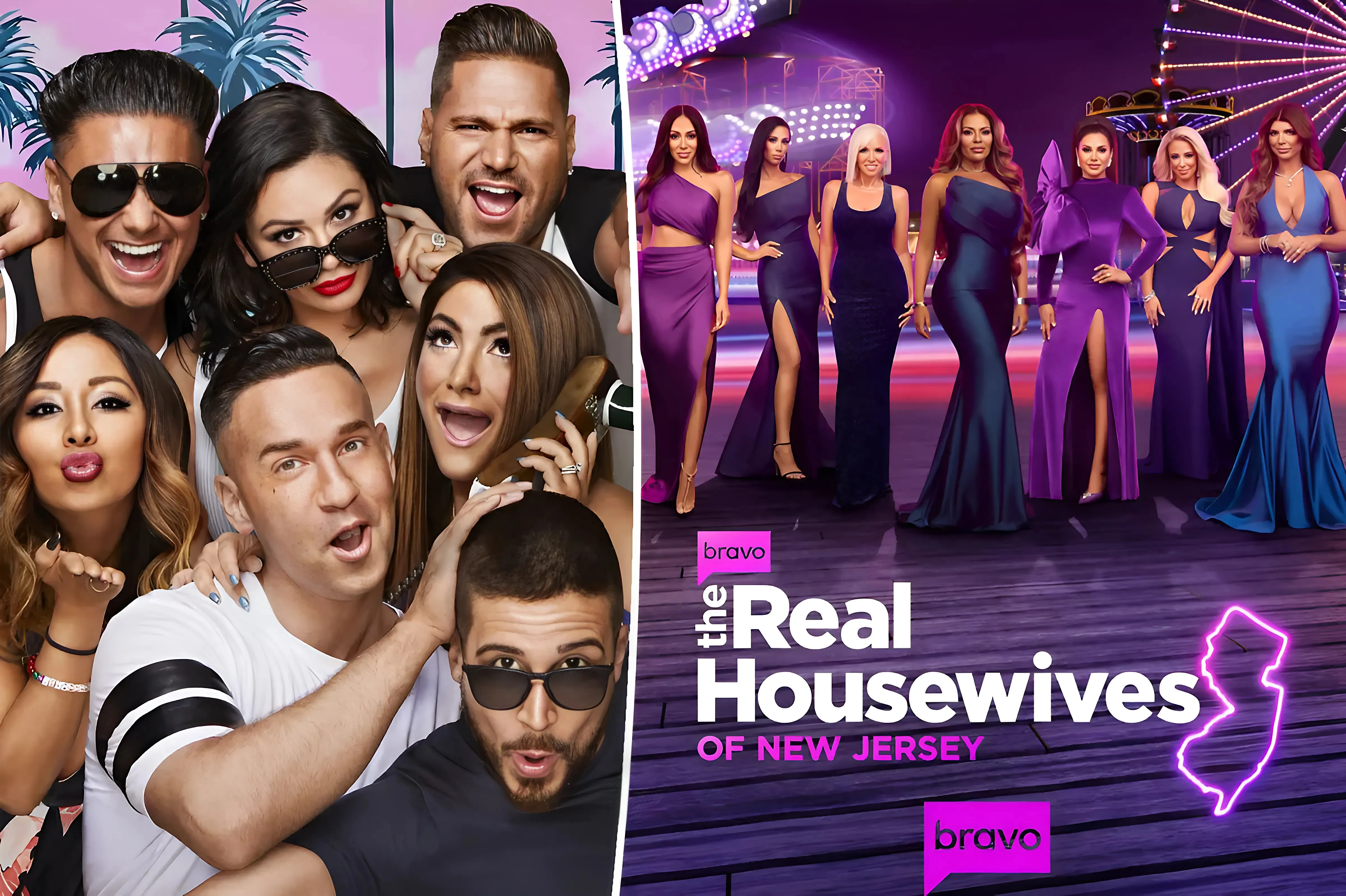 Exciting Collaboration: 'Jersey Shore' Cast and 'RHONJ' Stars Unite for Special Crossover Filming trucc