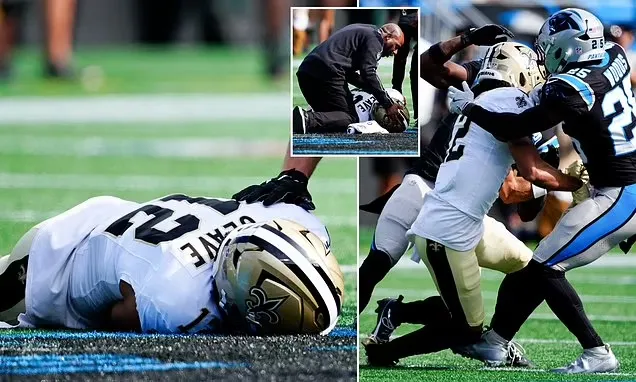 NFL has the Saints’ back after punishing Panthers player for the hit that injured Chris Olave