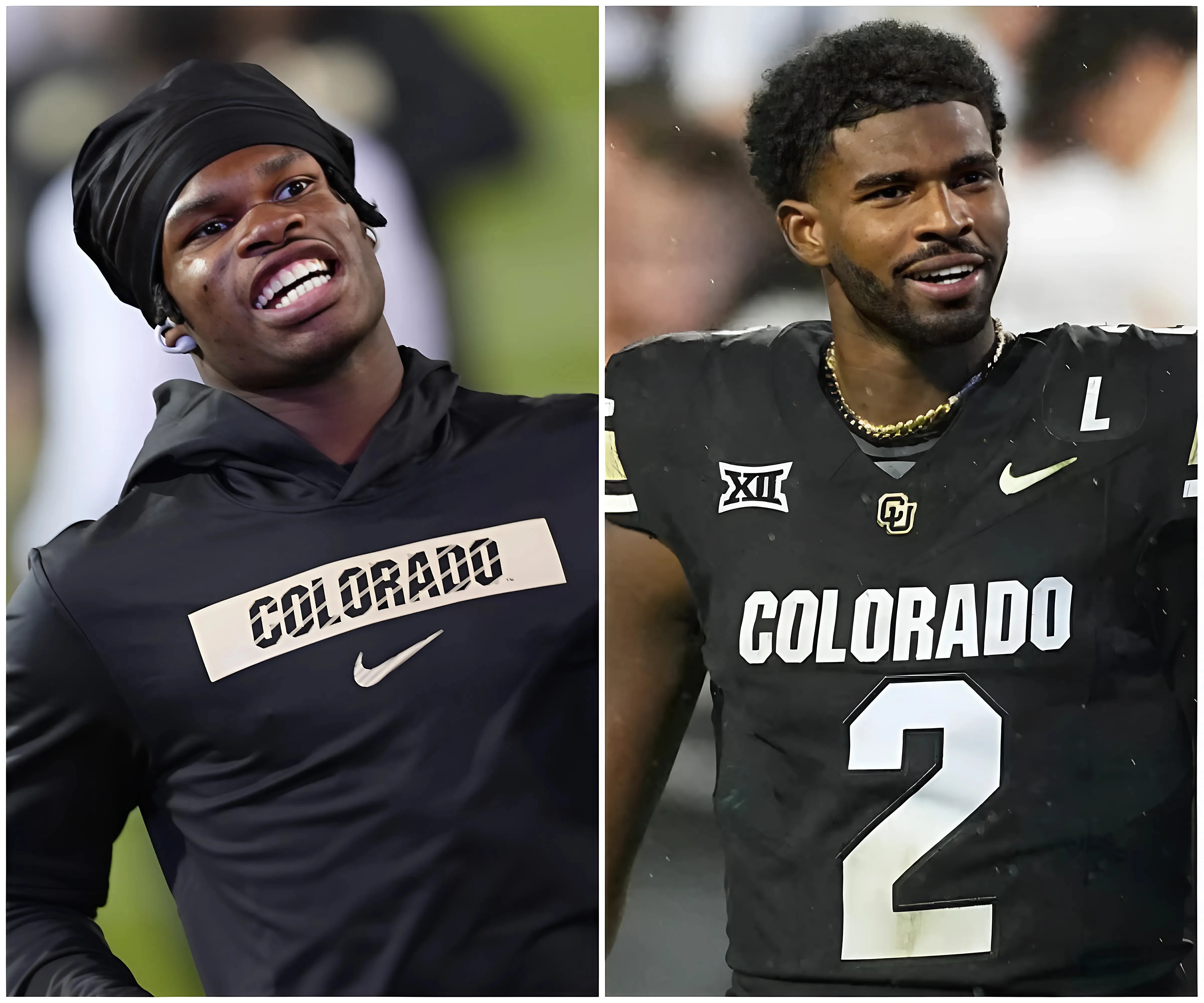 (Video) Tortilla attack in Lubbock! Travis Hunter puts one in his pants while Shedeur Sanders signs it after big win over Texas Tech