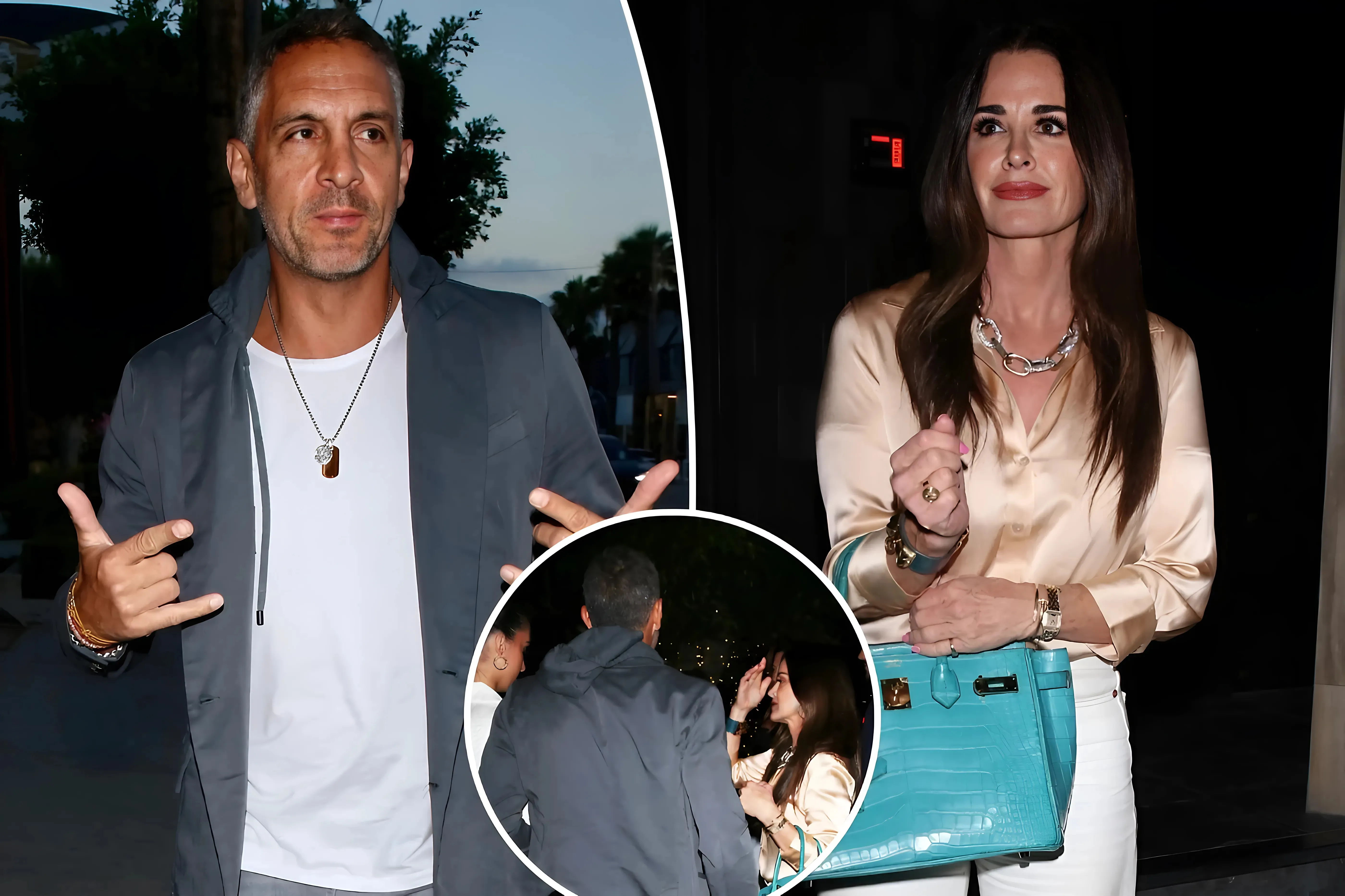 "Scandal broke out at the party! Kyle Richards and Mauricio Umansky argued fiercely, the shocking chair kick caused the daughter to rush in to stop it!"