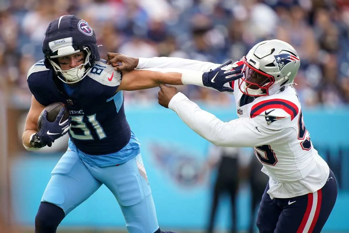 Keion White Fined For Horse-Collar Tackle In Patriots-Titans Matchup