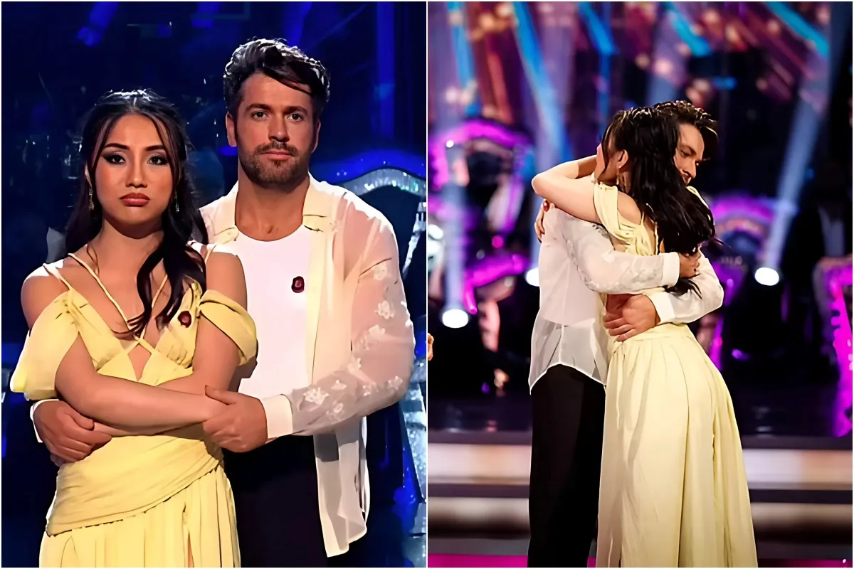 Strictly's Nancy Xu says she is 'gutted' that she and Shayne Ward will miss out on performing at Blackpool and that she finds it 'unfair' that he was 'criticised' after being eliminated liennhi