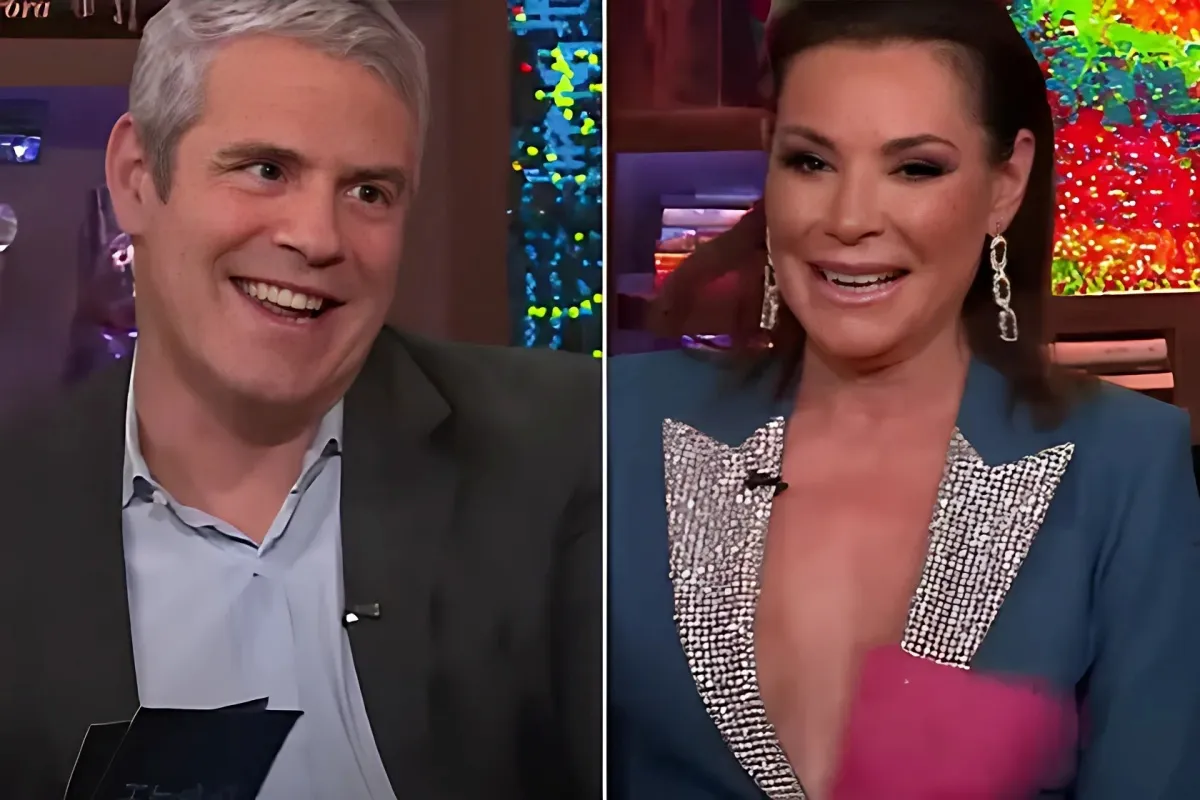 Luann de Lesseps Claims Famous 'Hookup' While Paying Never Have I Ever with Andy Cohen - lulu