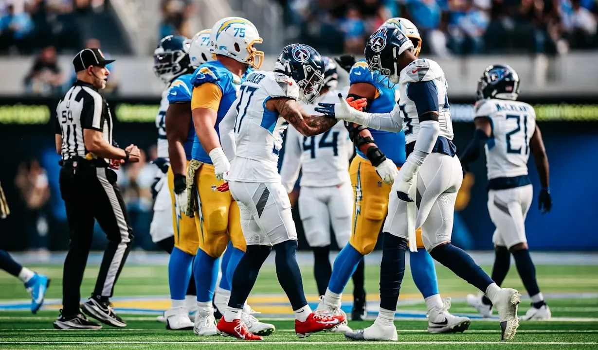 Titans pick up more wins than losses Sunday even after being dismantled by the Chargers