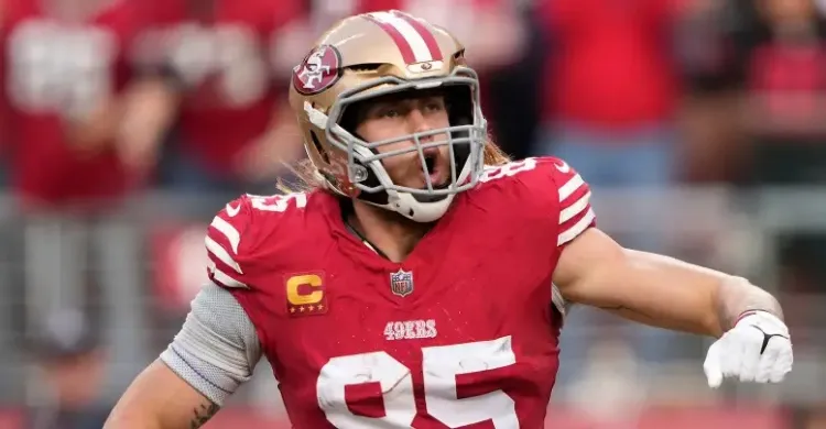 49ers’ George Kittle Reveals Trash Talk Just Before Huge TD Catch