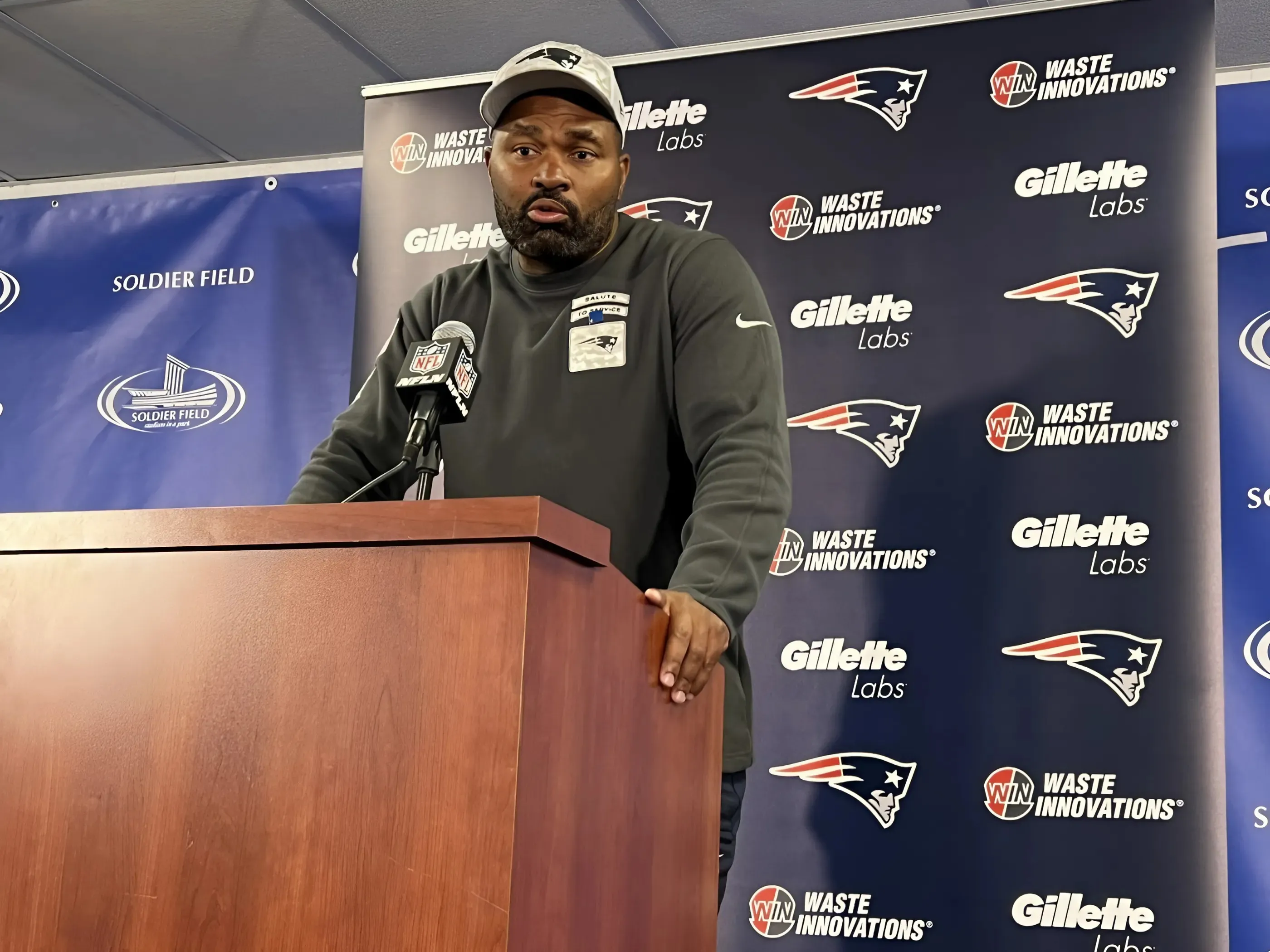 Jerod Mayo Explains Patriots Using Special Teamer to Stop Caleb Williams