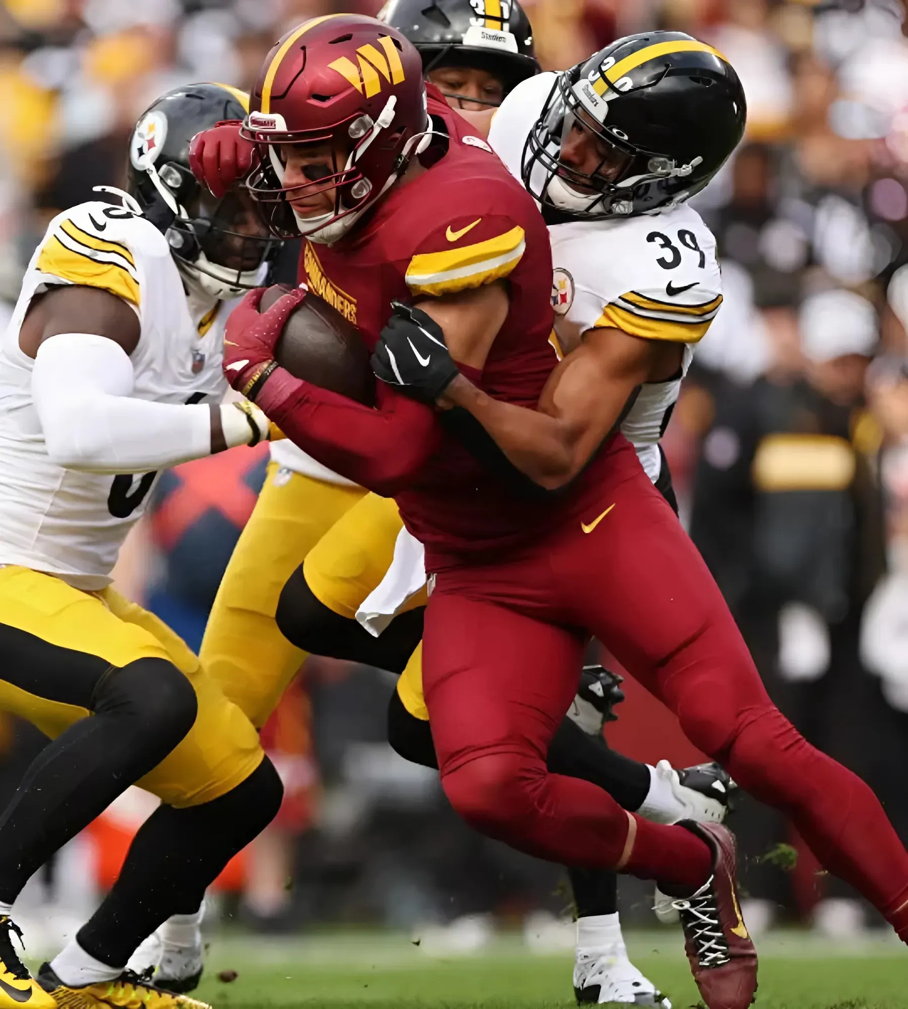 Quick facts from Commanders' Week 10 loss to Steelers