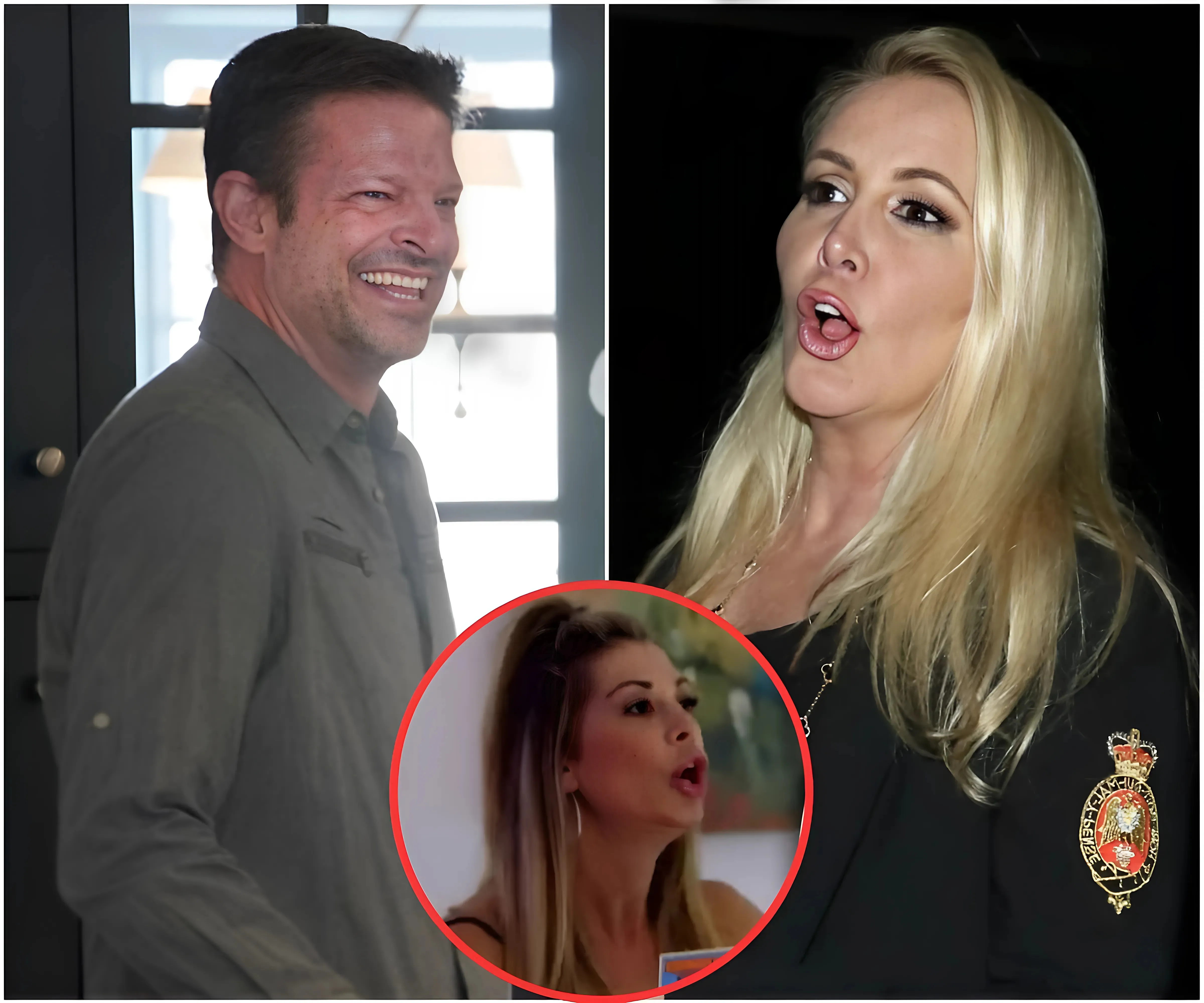 Shannon Beador Caught Secretly Dating John Janssen At Restaurant – Alexis Bellino Suddenly Appears, Creates Chair Kicking Scene Right At The Dining Table That Leaves John Stunned! - suong