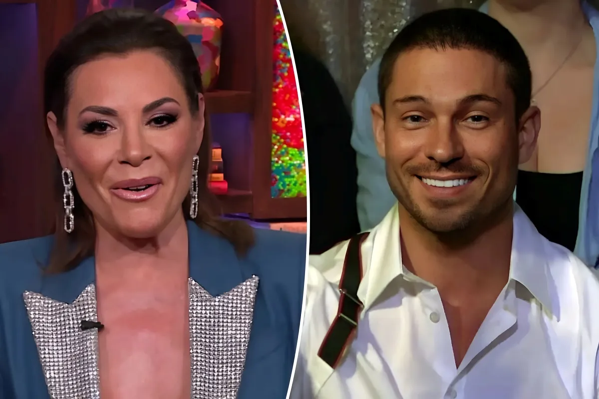 Luann de Lesseps' Playful Banter with British TV Star Joey Essex on 'WWHL,' Leads to Number Exchange - lulu