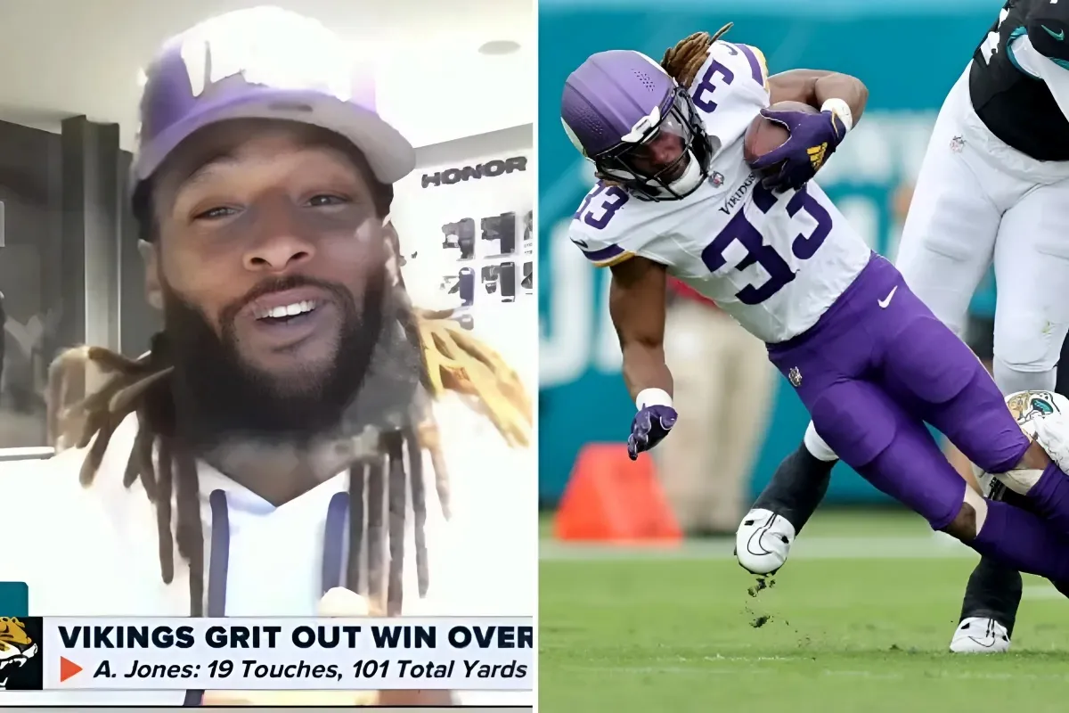 Aaron Jones provides major injury update after being carted off in Vikings win at Jaguars for ‘logistical’ reasons