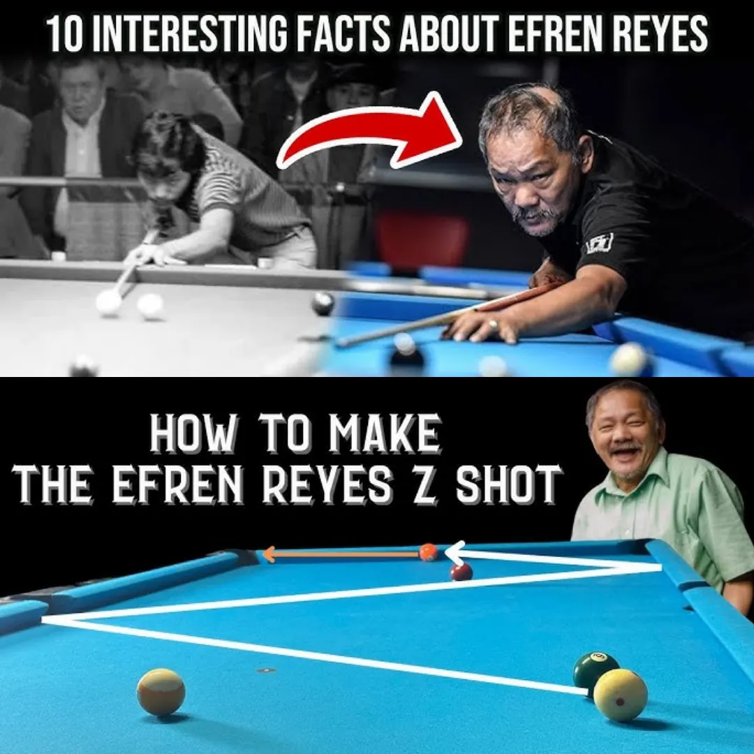 You won't believe your eyes when you see Efren Reyes!!! here's why he's recognized