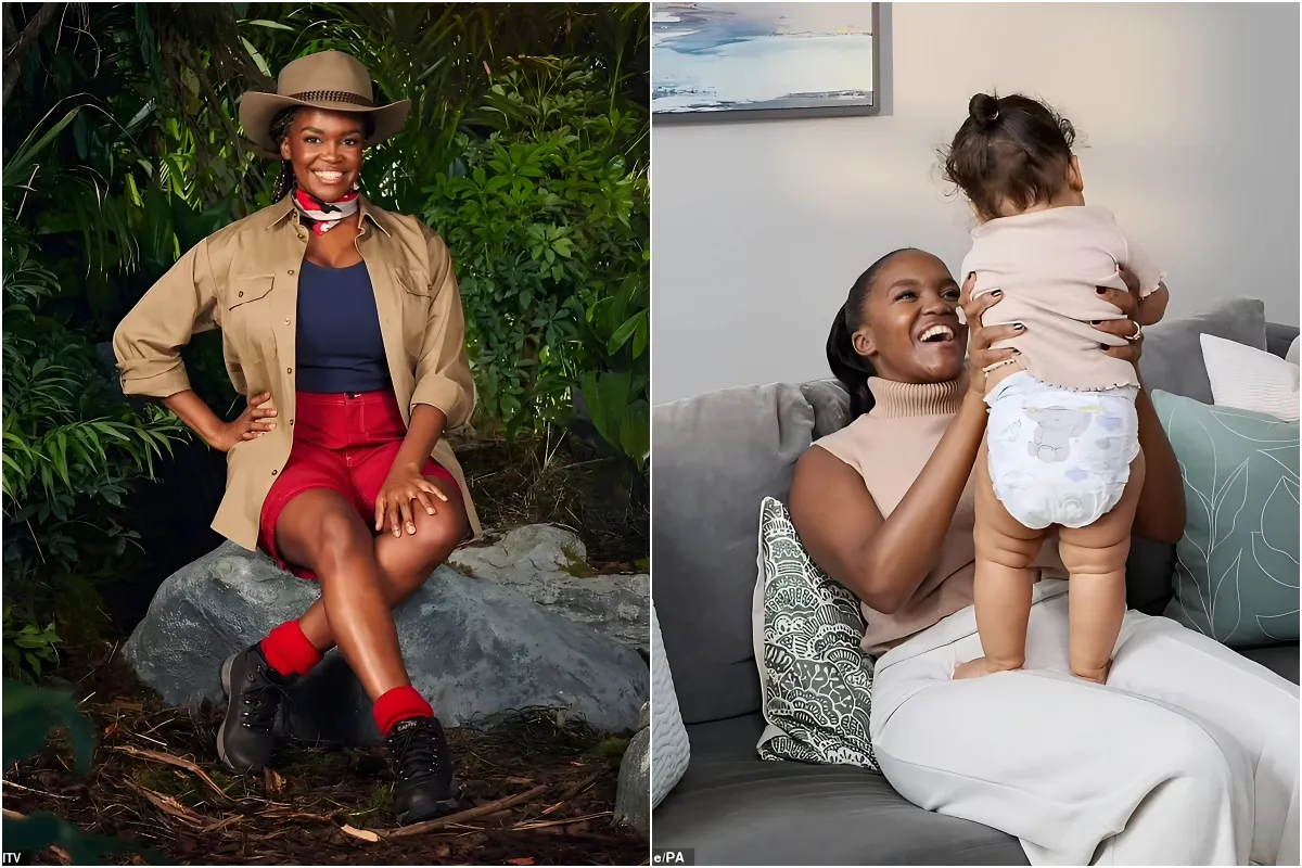 I'm A Celeb star Oti Mabuse reveals she is taking part in the gruelling ITV show to 'catch up on sleep' after giving birth to her first child last year liennhi