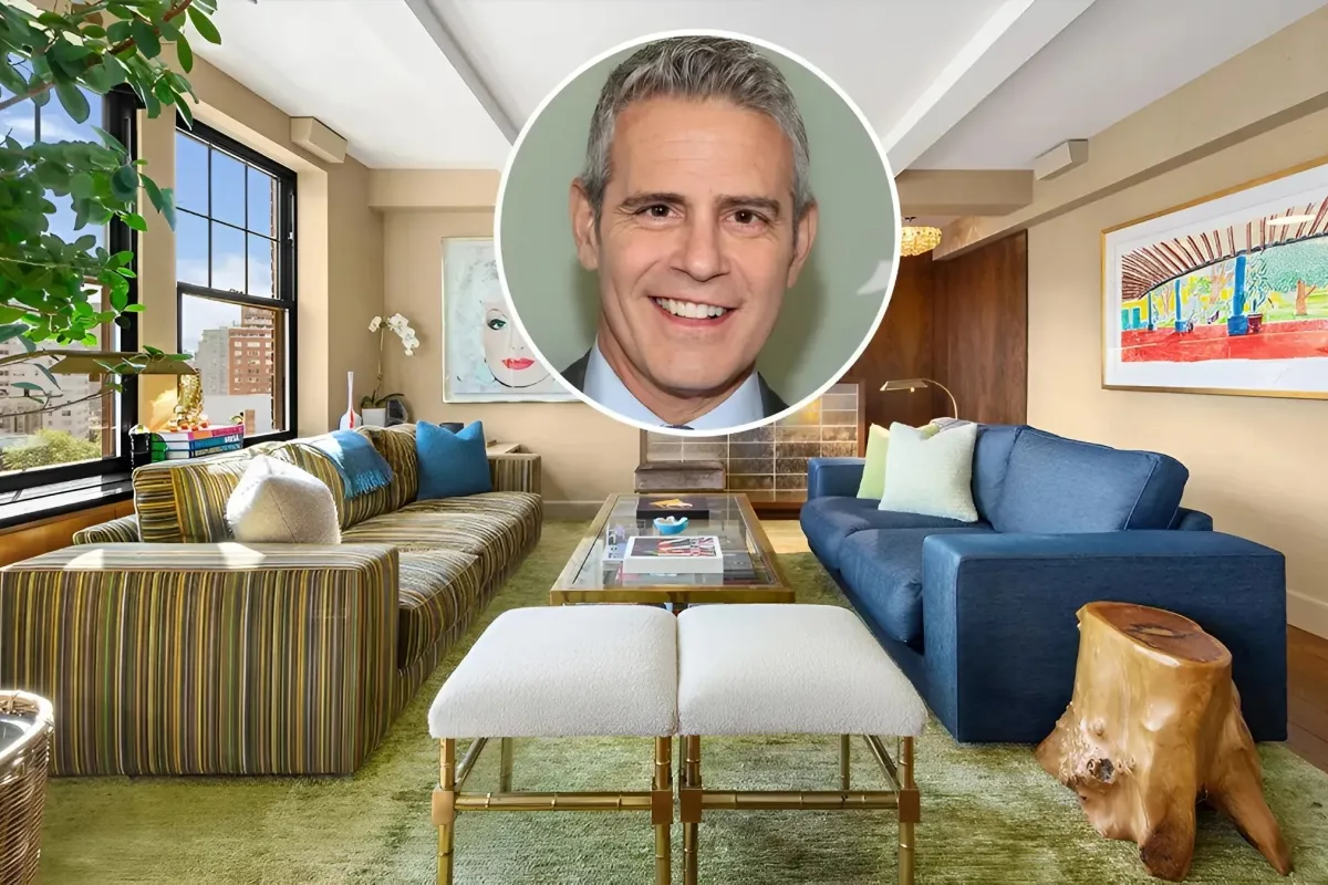 Andy Cohen Provides Another Look at His Cozy TV Room ngocc