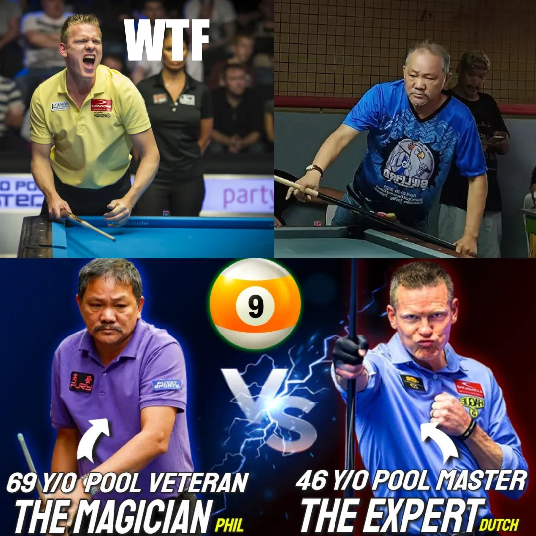 Efren Reyes won the 20 million yen prize again when Niels Feijen saw his Mastery and exclaimed: "What is going on?"