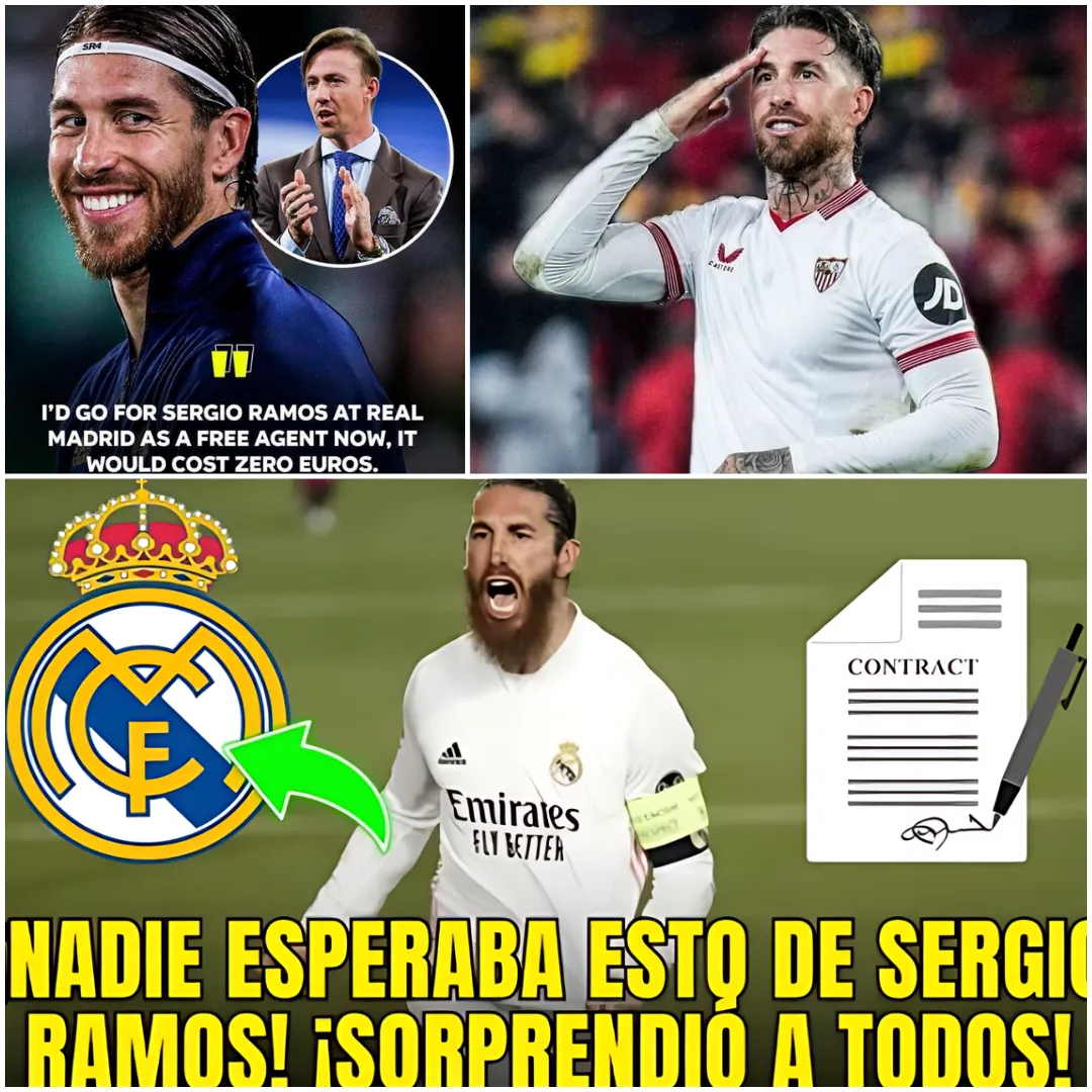 ¡Increíble! RESPUESTA DE Sergio RAMOS A MADRID ¡INICIA SESIÓN! ¡NADIE ESPERABA ESTO! ES REALMENTE MADRID HOY