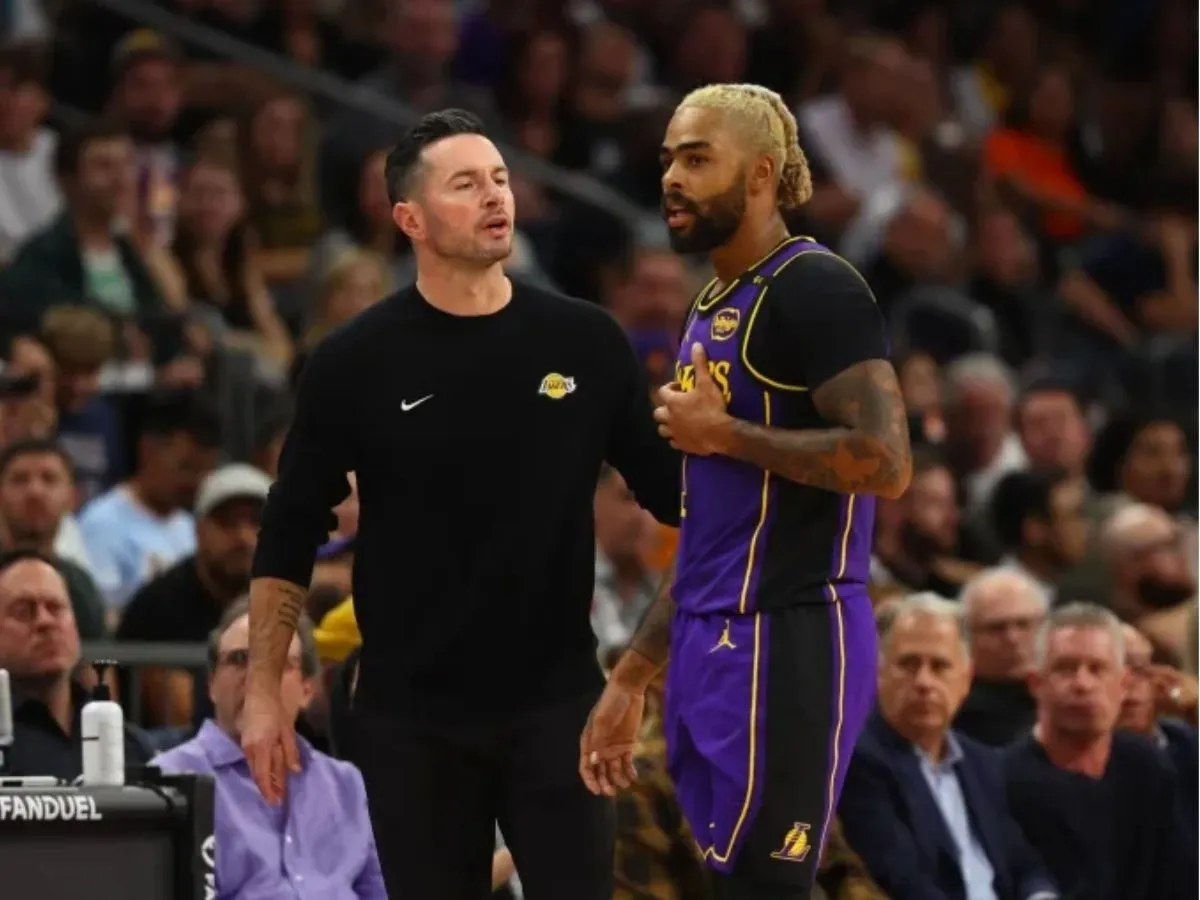 Lakers Are Reportedly Internally Concerned About D'Angelo Russell's Reaction To Being Benched