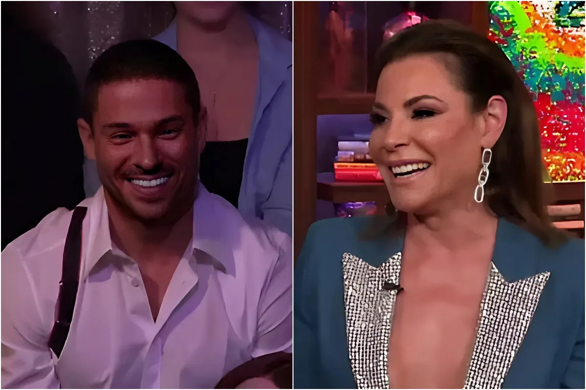 Watch as Joey Essex flirts with Real Housewife TWENTY FIVE years older than him on live TV – and then ‘swaps numbers’ liennhi