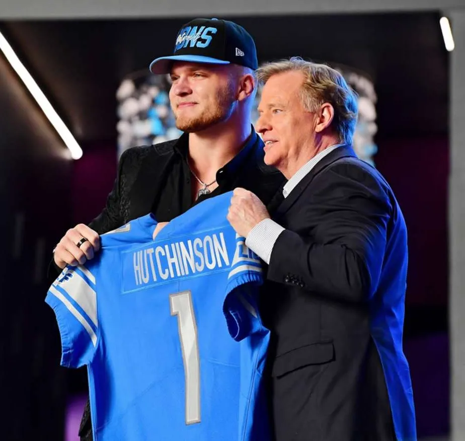 PFF 2025 mock draft sim gives Lions young running mate for Aidan Hutchinson