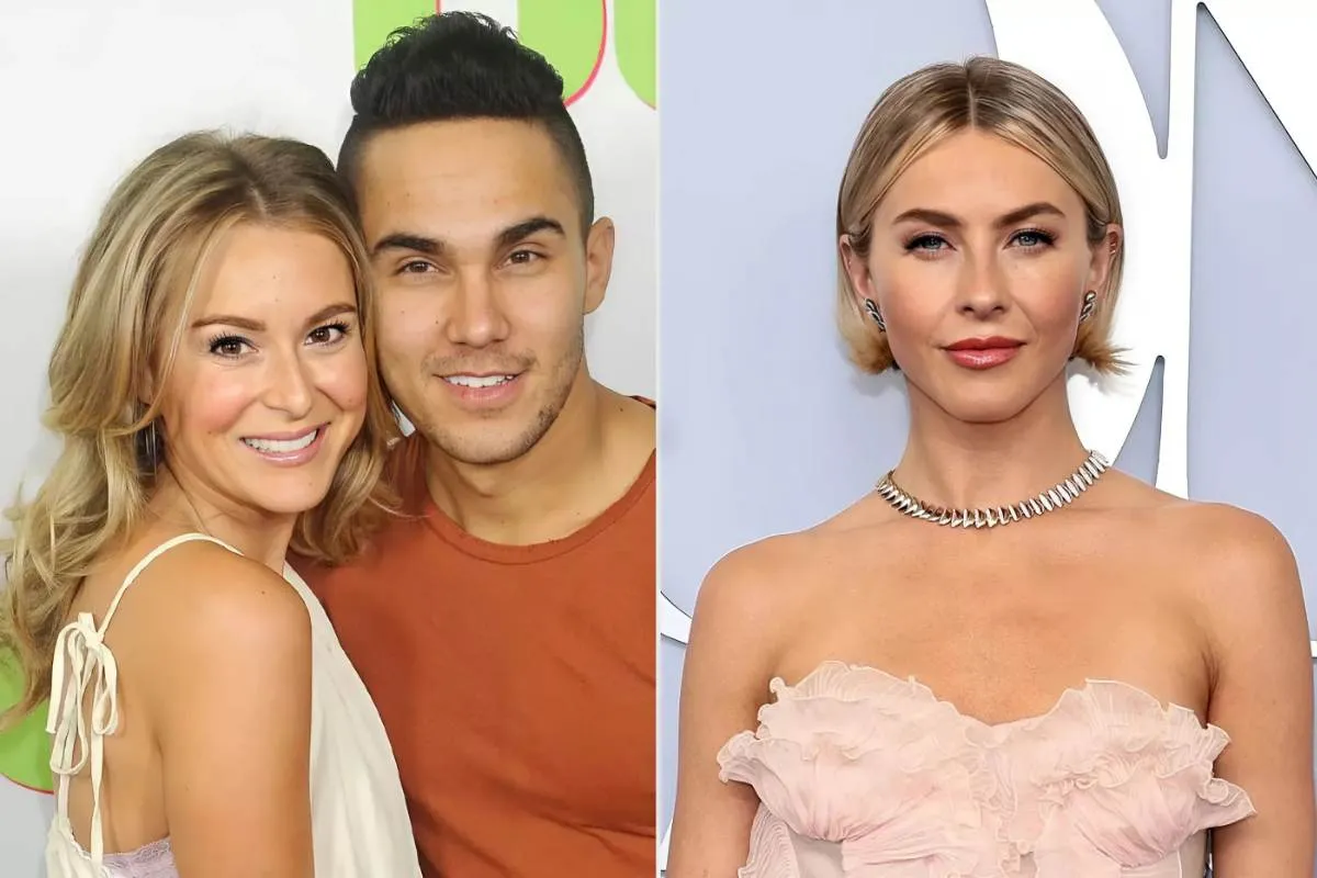 Alexa PenaVega says husband Carlos felt tension with Grease Live costar Julianne Hough after DWTS: 'She's not saying hi' tram