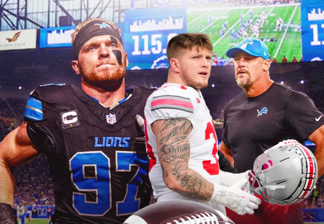 PFF 2025 mock draft sim gives Lions young running mate for Aidan Hutchinson