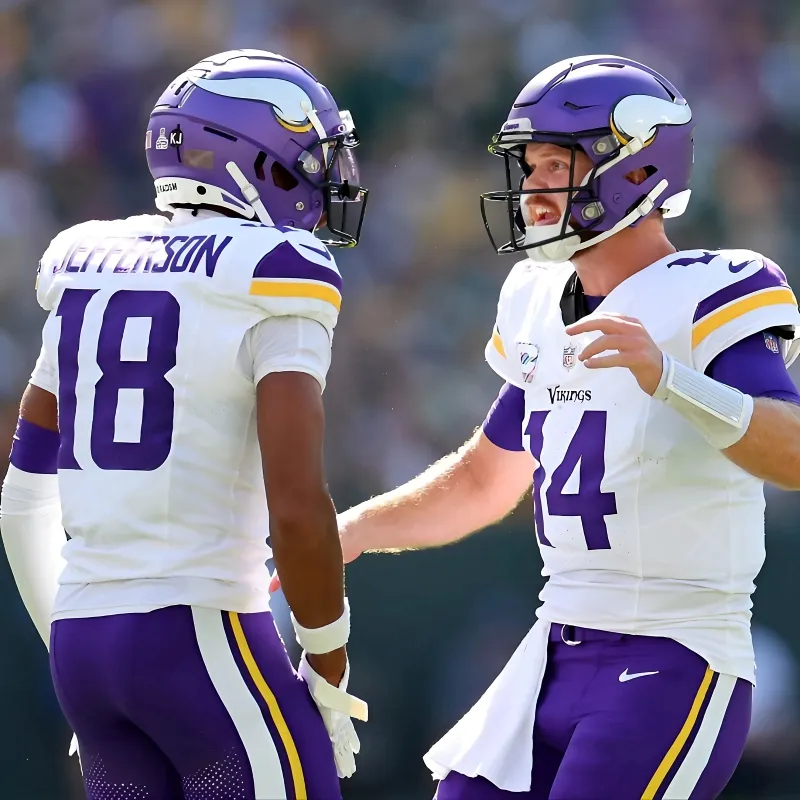 Vikings Address Justin Jefferson’s Potential Frustration With Sam Darnold