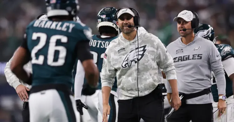 WATCH: Fletcher Cox raves about Nick Sirianni while explaining how 'all he does is win'