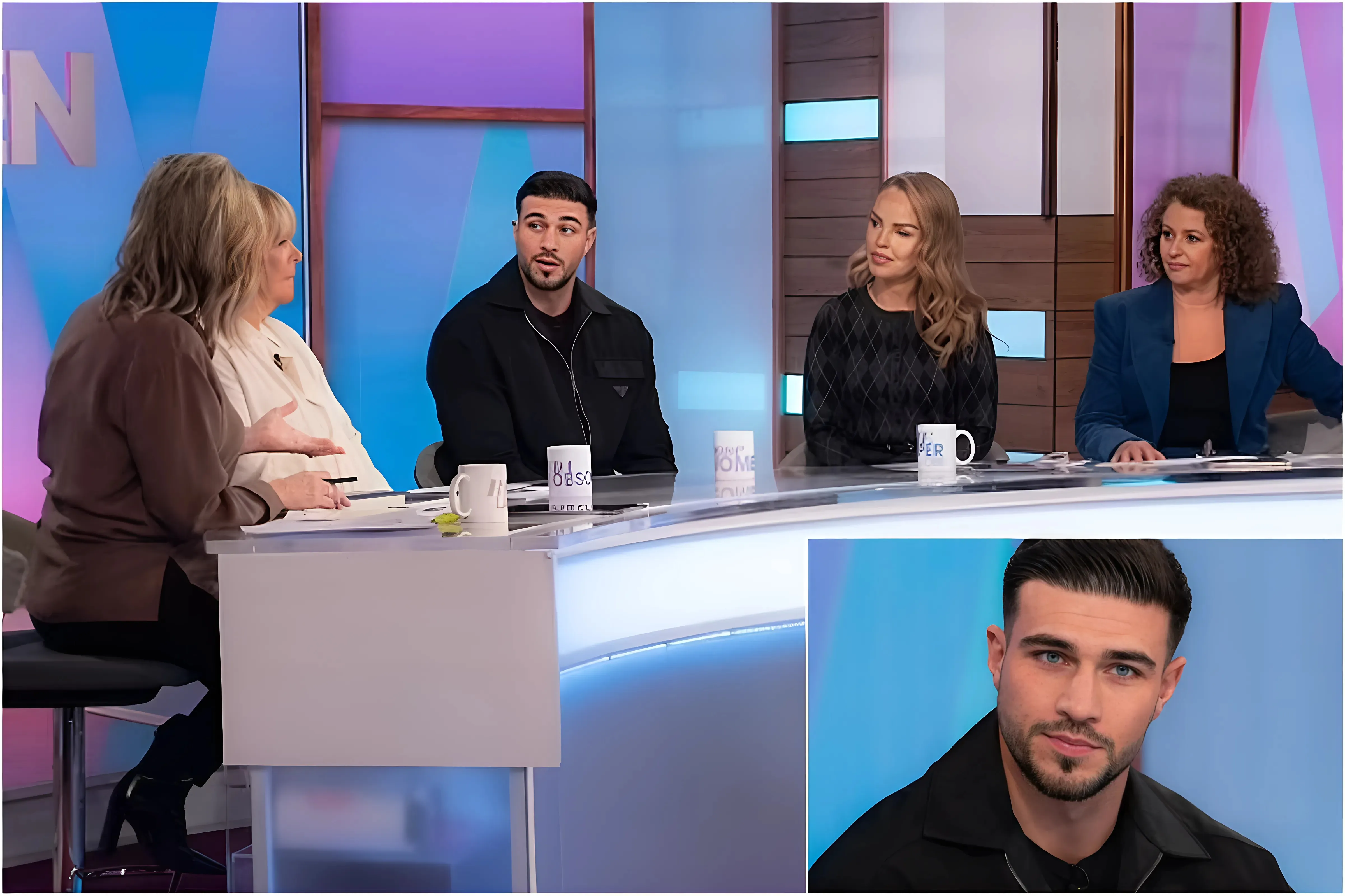 Tommy Fury drops 'perfect gentleman' act live on ITV Loose Women after being quizzed about Molly-Mae trucc