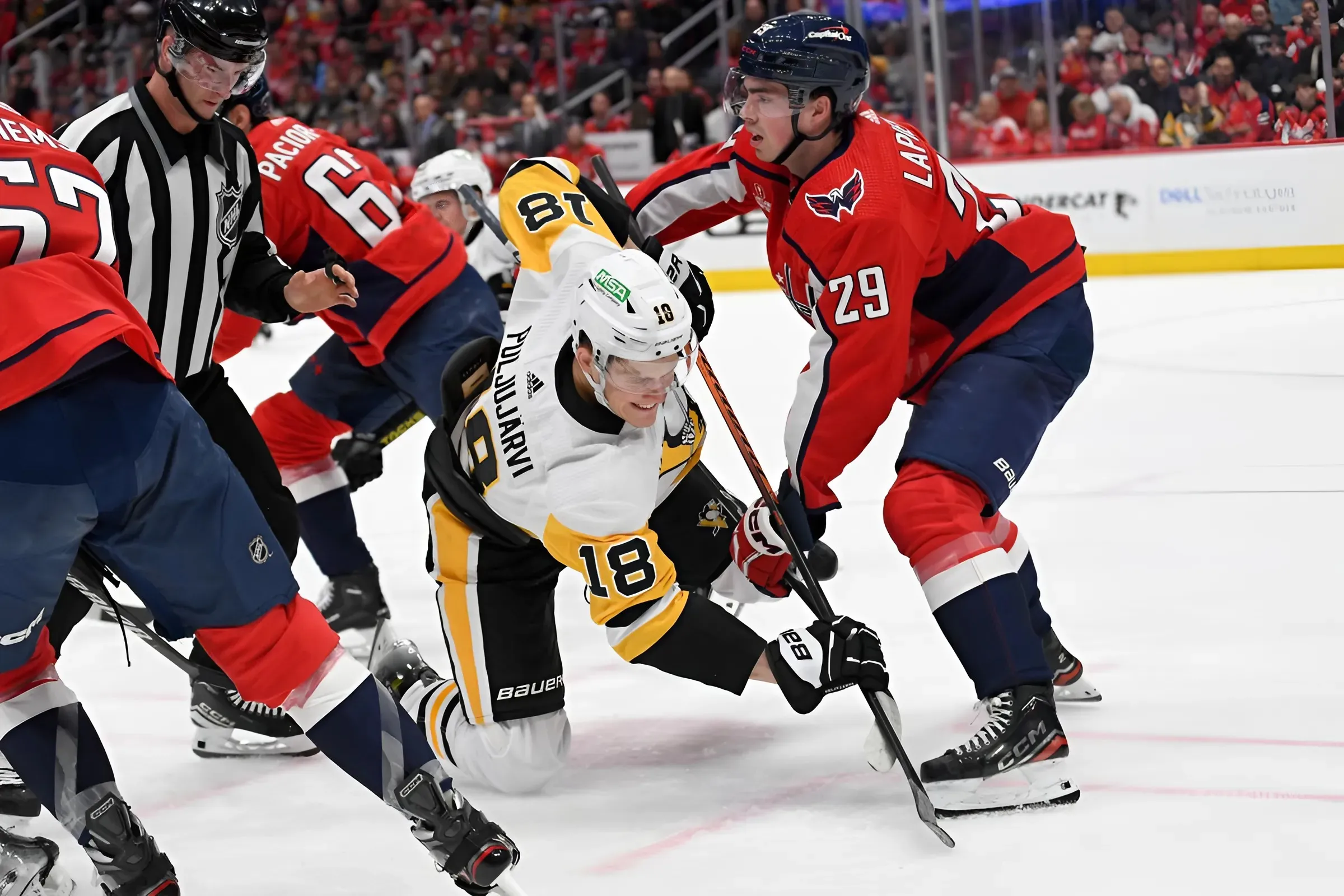 The Pittsburgh Penguins Trade Former Capital Back to Washington