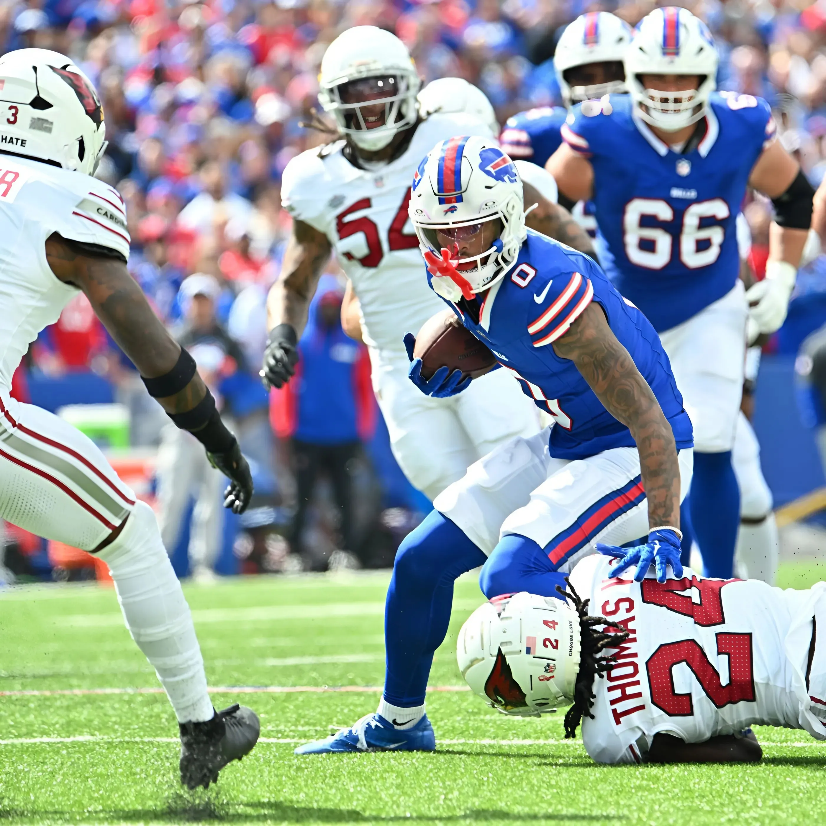 Bills HC talks about whether injured reserve is in play for rookie WR Keon Coleman