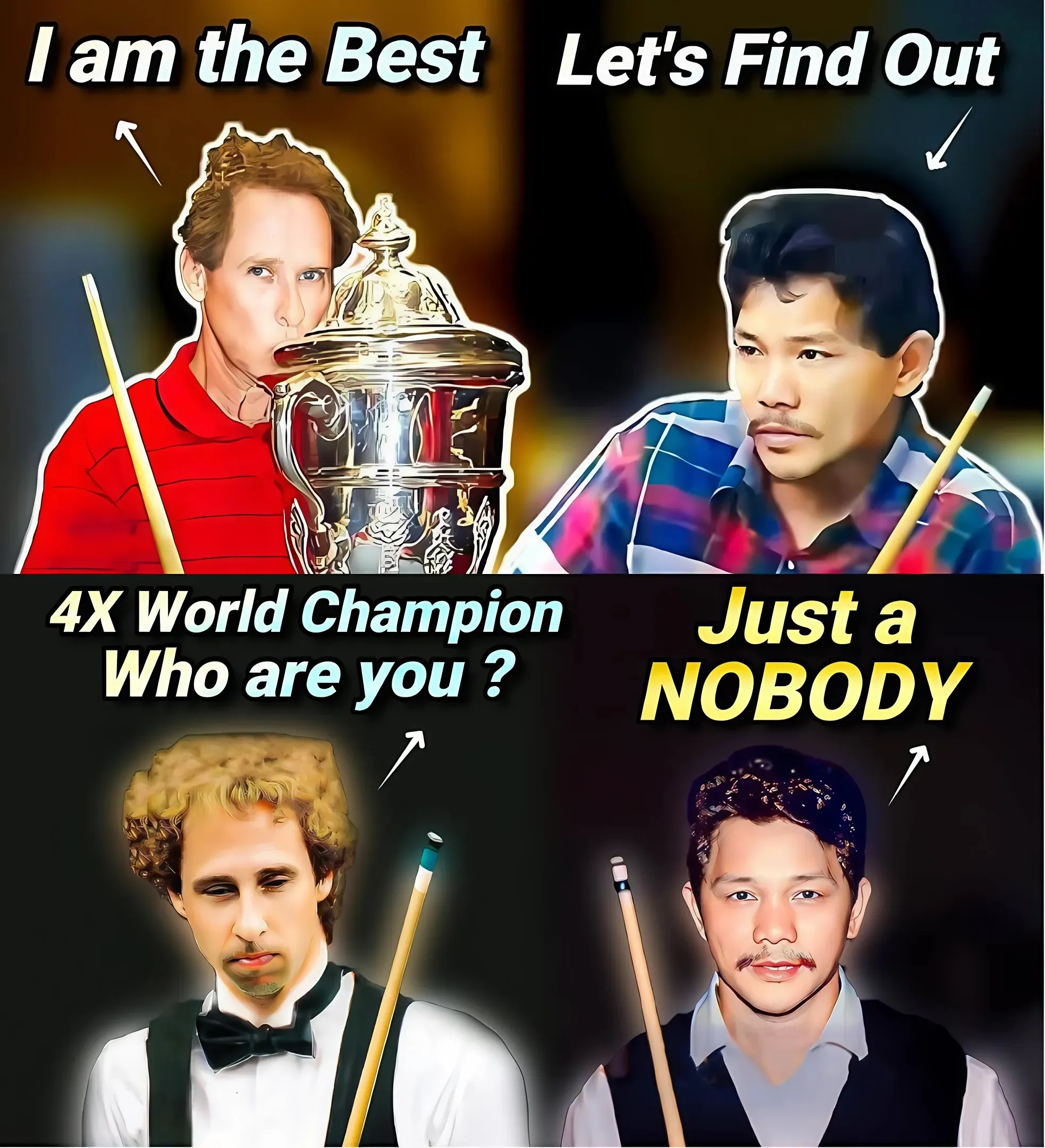 Legends Battle: Efren 'Bata' Reyes Faces Off Against Four-Time World Champion In Most Dramatic 9-Ball Match Ever!