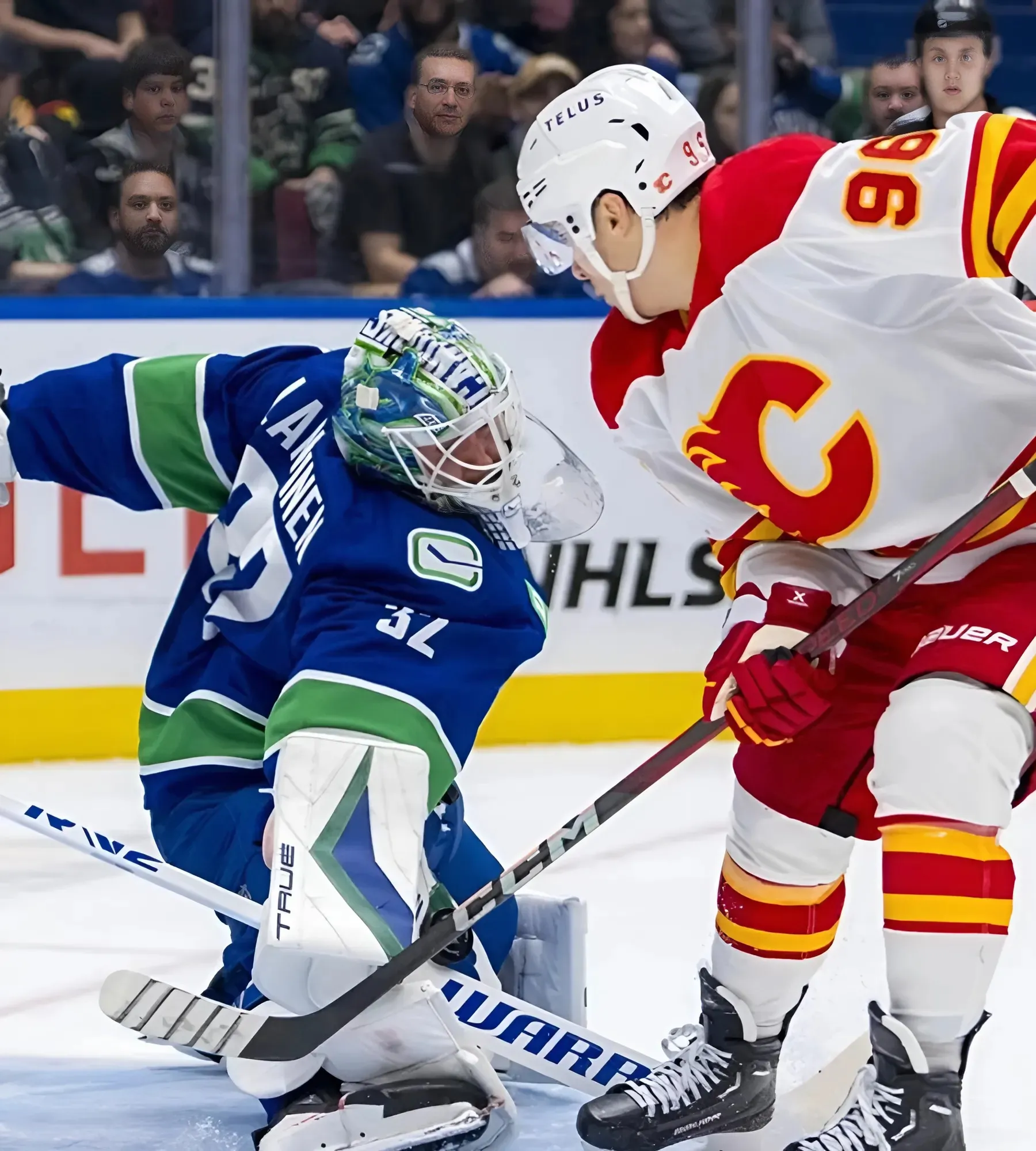 Elias Pettersson goes for 2 points again as Canucks best Flames