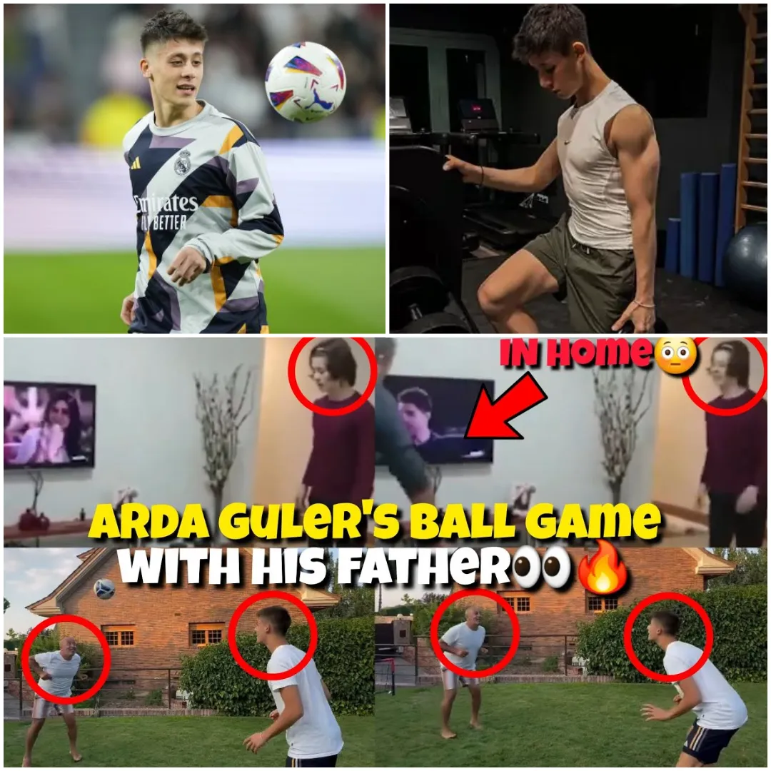 🔥¡Arda Guler entrena con su padre!👀El talento de su padre es increíble😳🔥