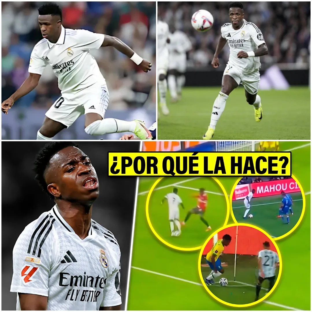 El REGATE MALDITO de Vinicius¿De DÓNDE SALIÓ y porque no deja de intentar aunque casi NUNCA LE SALE?