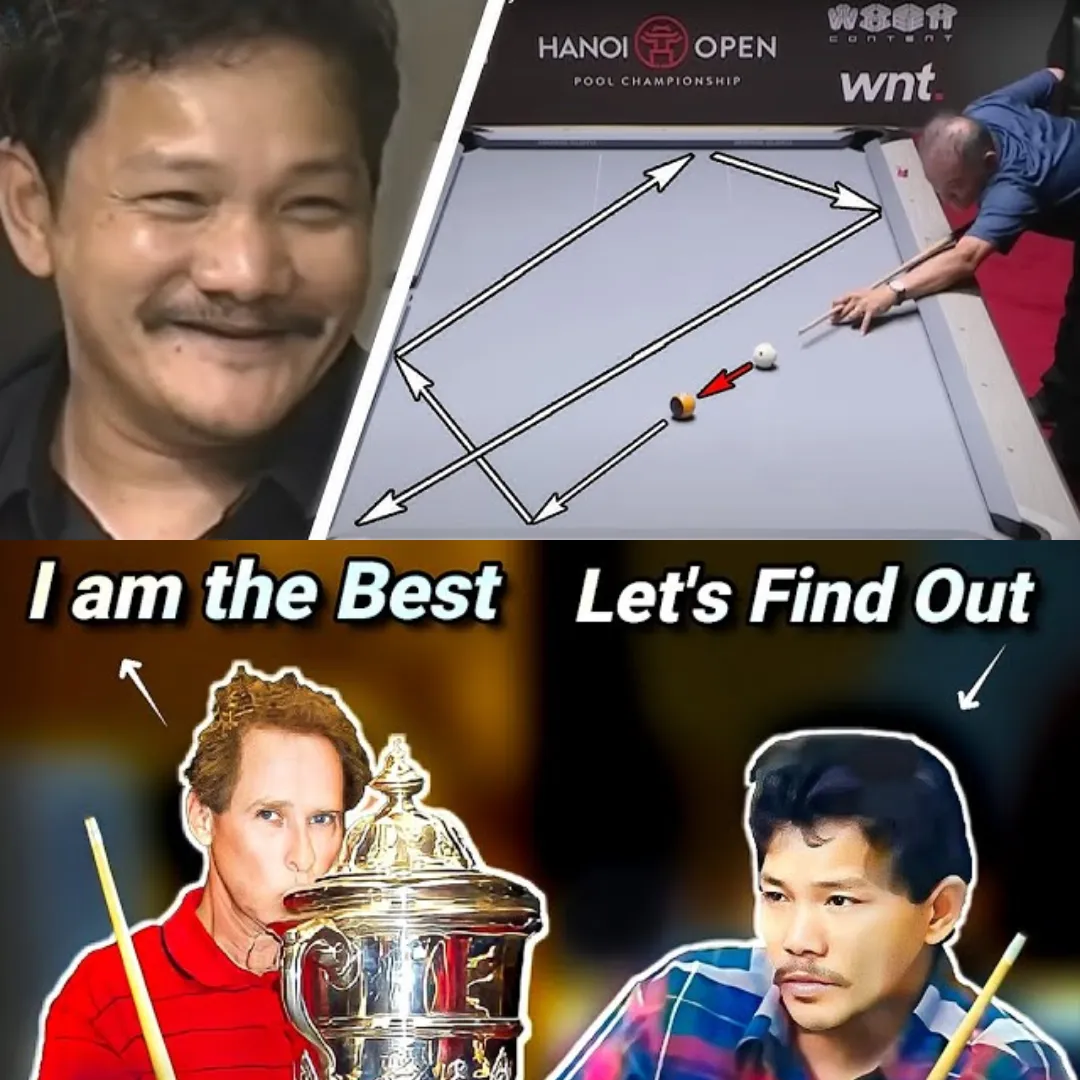 You believe that one day Asians will bring their talent to Europe to show their class: "The day Efren Reyes makes America's top player bow in admiration"