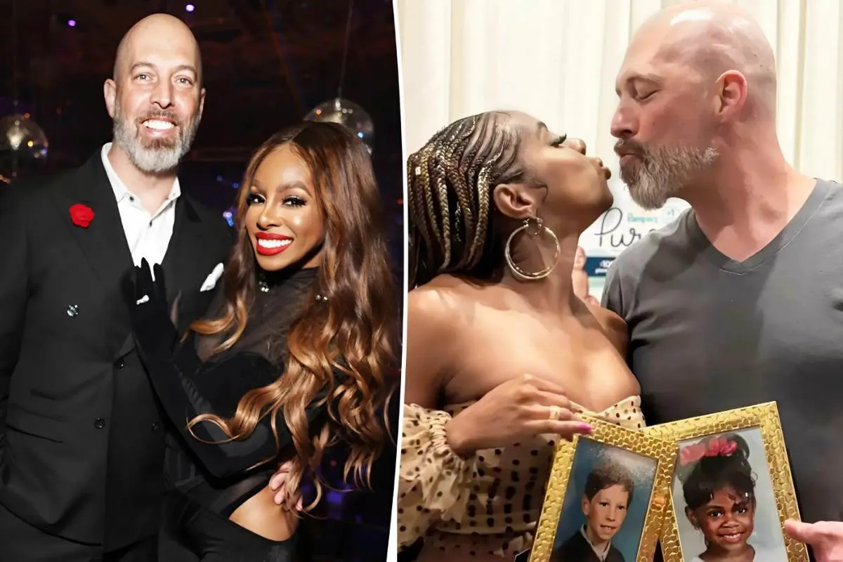 Candiace Dillard gives birth to first baby with husband Chris Bassett after 'RHOP' exit tram