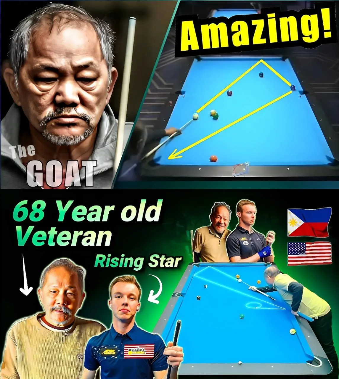 Efren Reyes: The Pool Demon – Where Skill Becomes the Tool to Destroy Genius