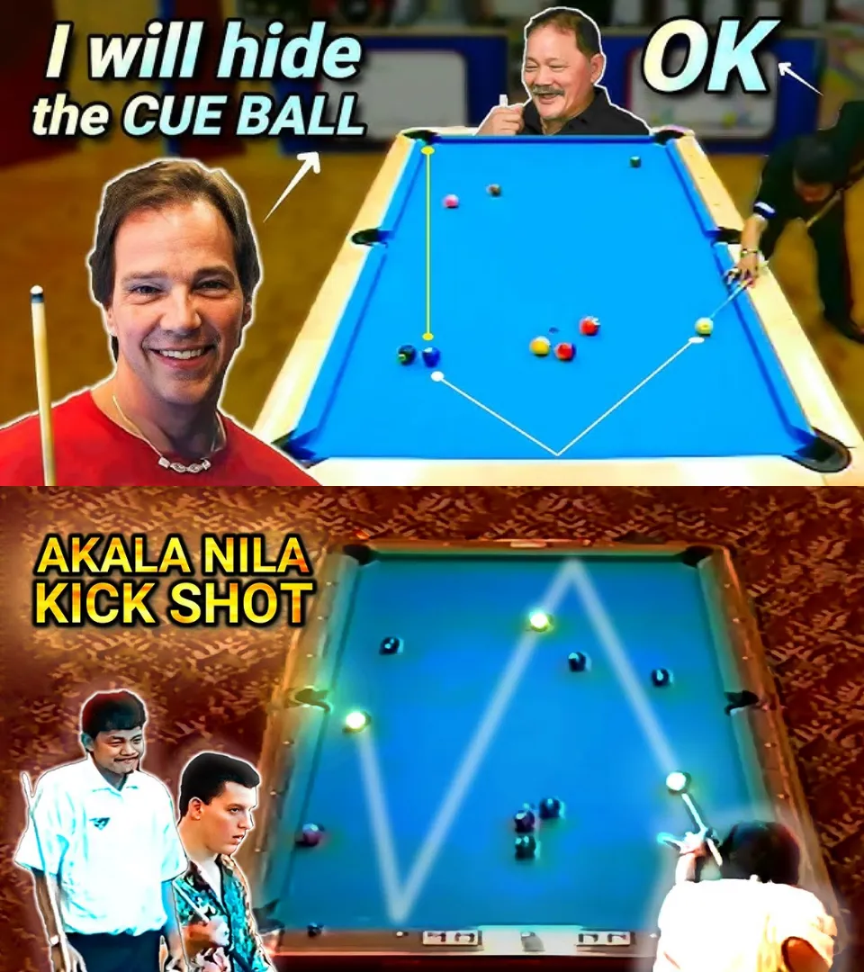 Efren's "Magic Shot" Leaves American Star Speechless! Don't Give Him a Chance, He'll Bring American Billiards Down