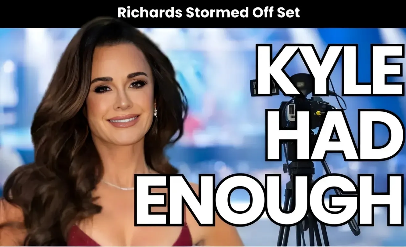 Kyle Richards Reveals Why She Walked Off of RHOBH Set