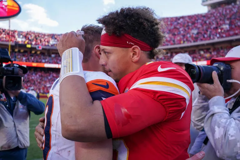 Bo Nix reacts to 'awesome' Patrick Mahomes message after Broncos loss