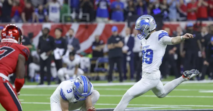 Lions' Jake Bates named NFC Special Teams Player of the Week