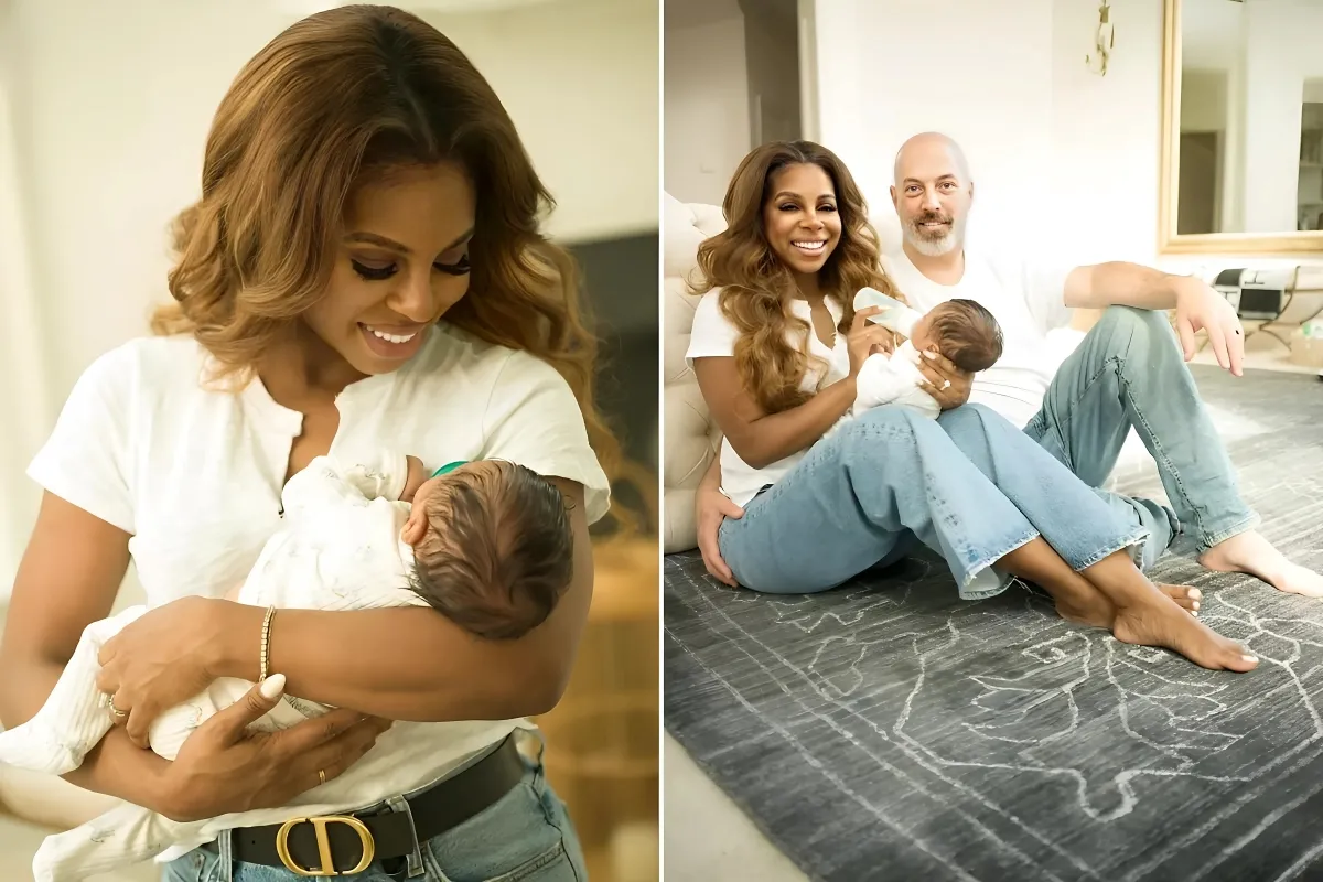 Candiace Dillard gives birth to first baby with husband Chris Bassett after ‘RHOP’ exit