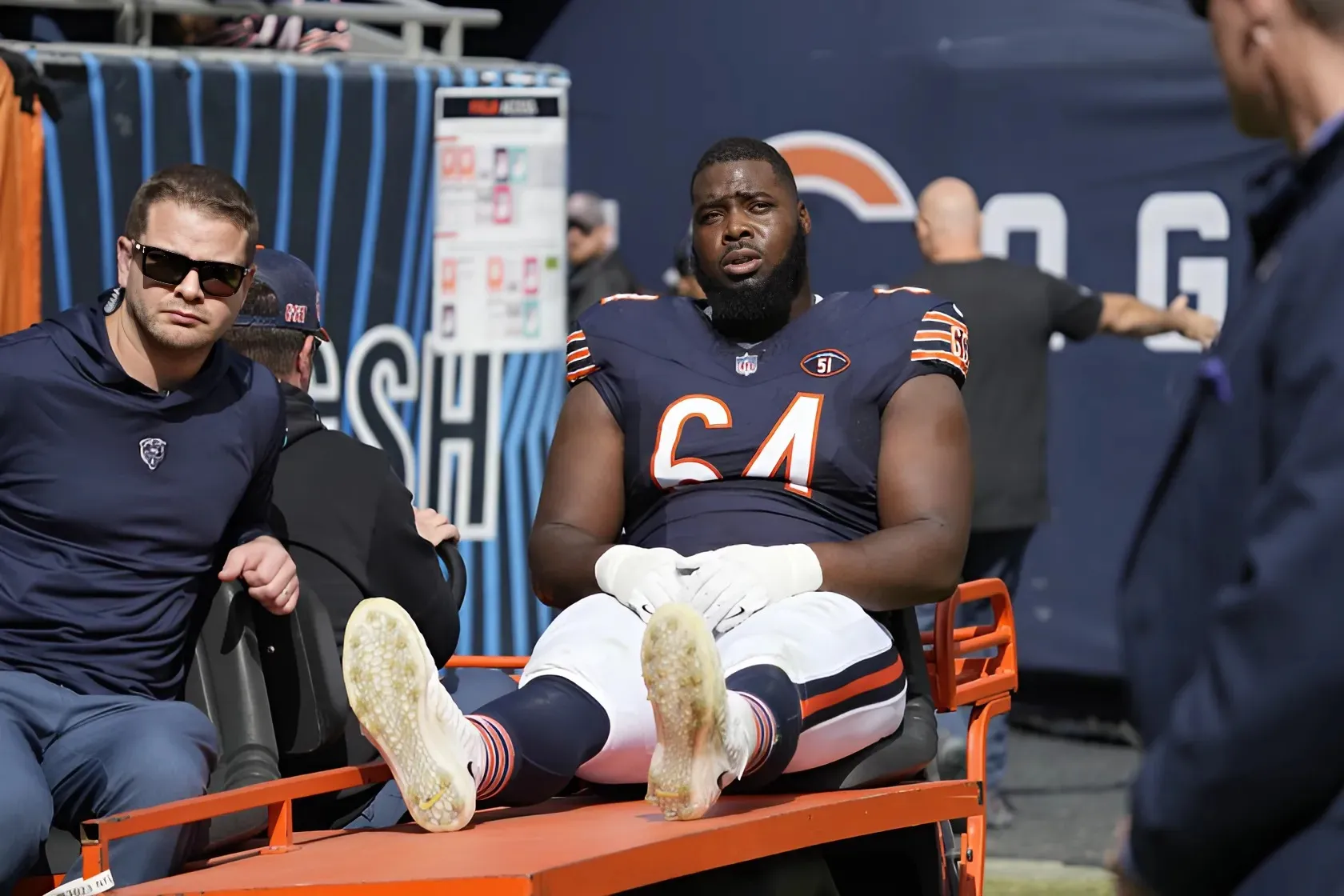 Bears cut offensive guard Nate Davis