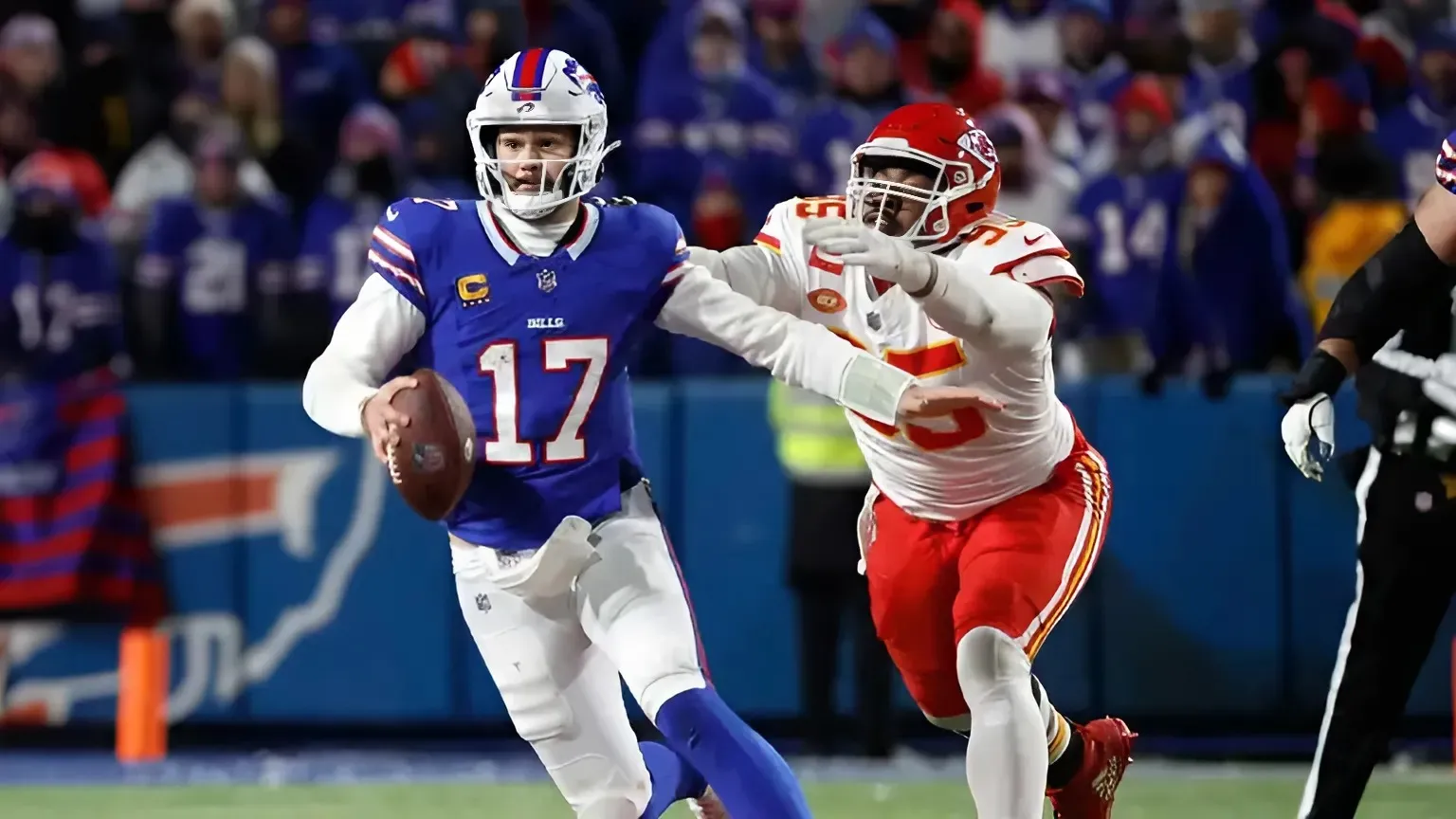 Bills' Josh Allen drops playoff truth bomb on Chiefs rivalry