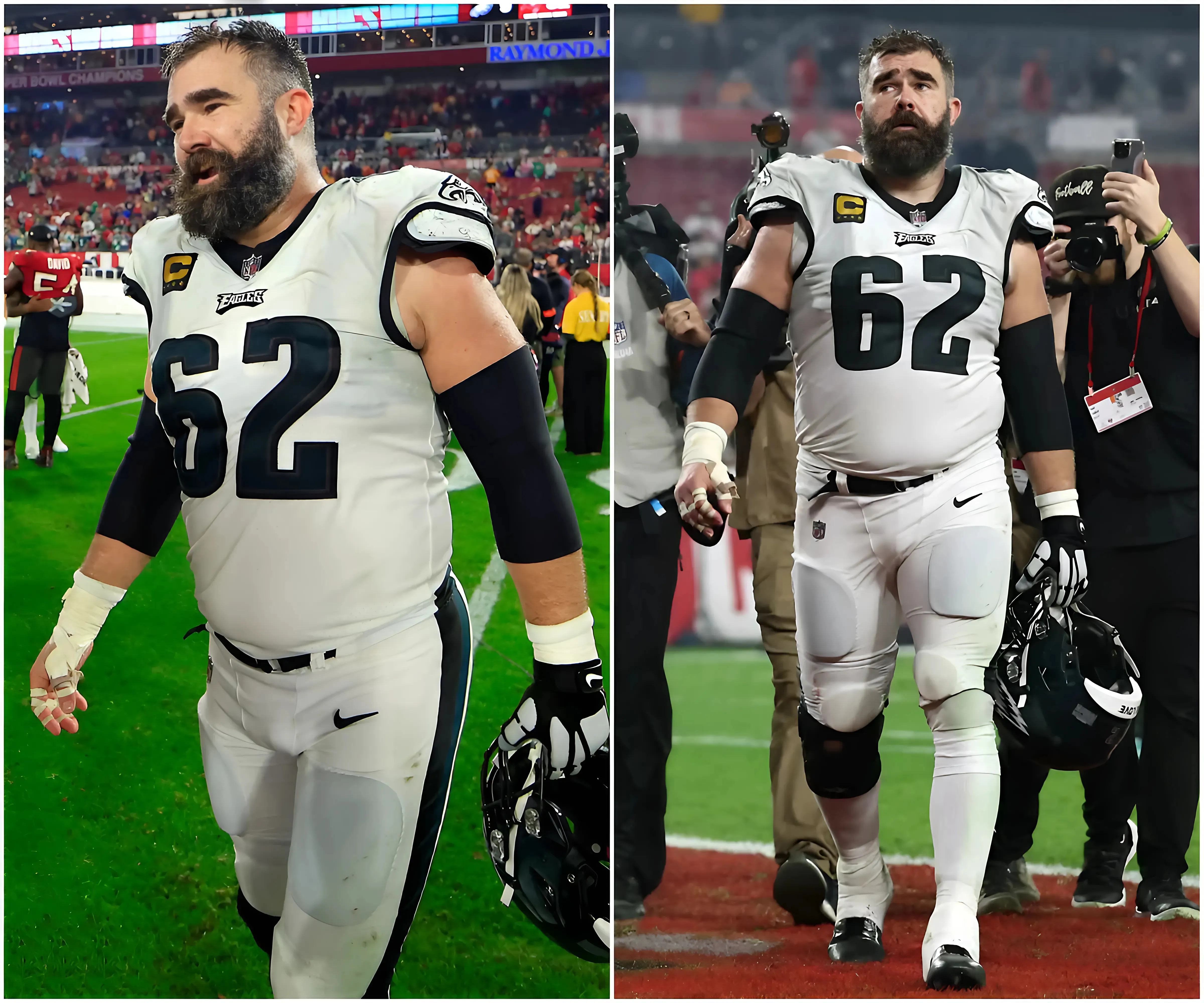 Jason Kelce confesses he once pooped his white pants during an Eagles game: ‘It was disgusting’ - suong