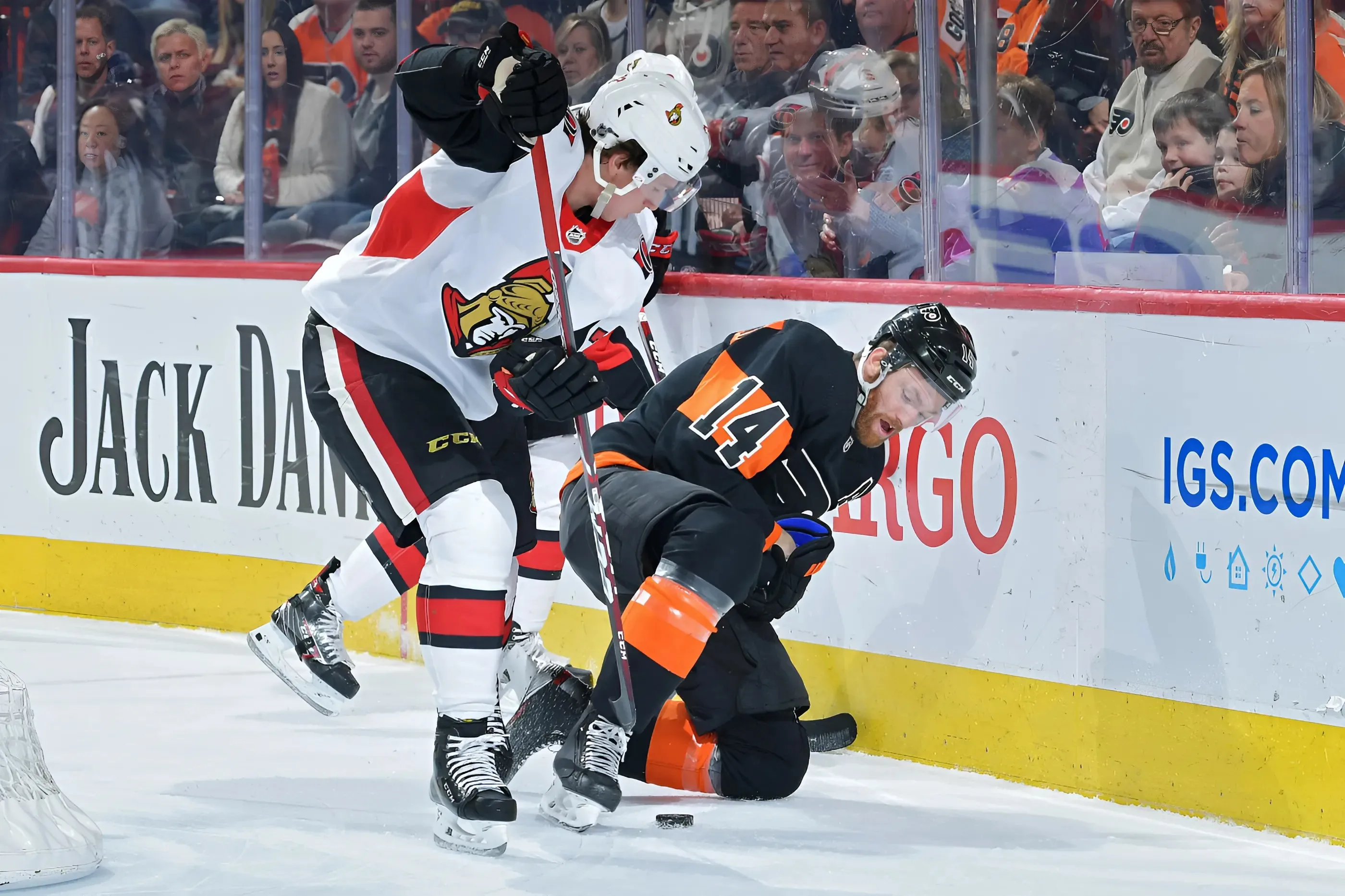 Philadelphia Flyers (6-8-2) at Ottawa Senators (8-7-0)