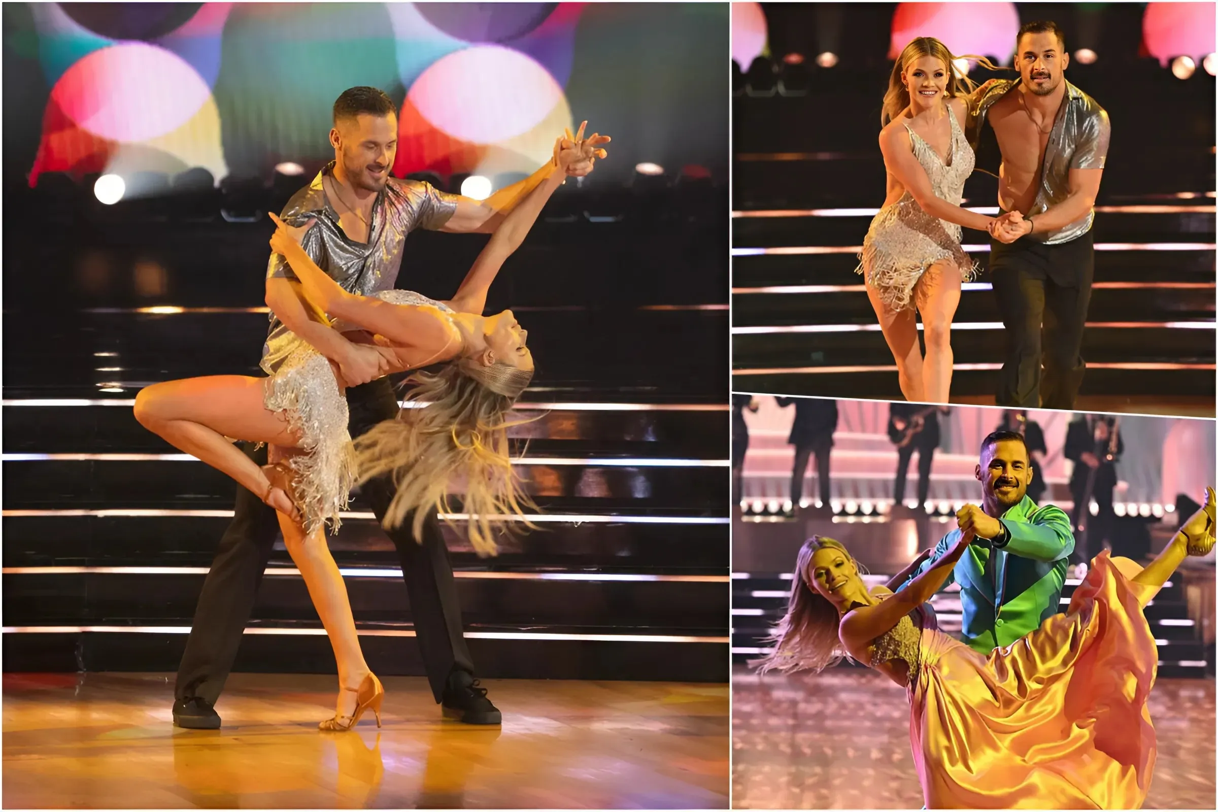 Danny Amendola and pro Witney Carson perform a Jive to “Good Golly Miss Molly” by Little Richard on Dancing with the Stars trucc