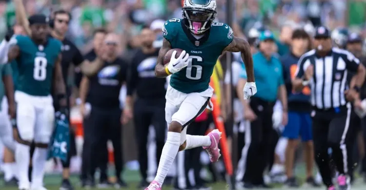 DeVonta Smith injury update: Will Eagles WR play vs. Commanders?