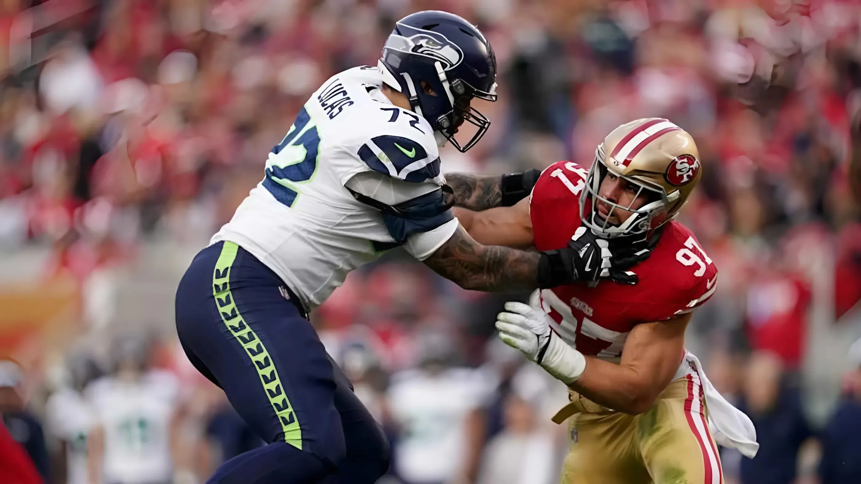 Seahawks Counting on Abraham Lucas to Fortify 'Best Version' of Offensive Line