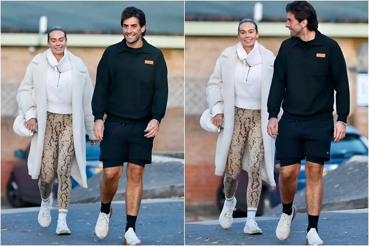 James Argent looks loved-up with his new former Miss Sweden girlfriend Nicoline Artursson as they hit the gym amid reports he is 'hoping to marry her' liennhi