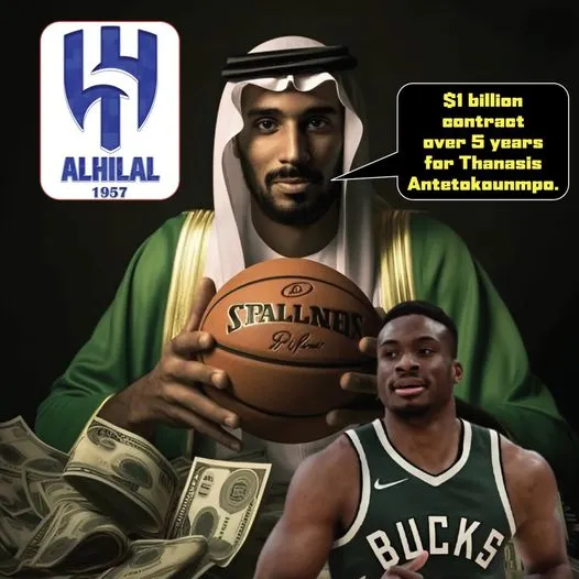 Al Hilal Makes Historic $1 Billion Offer to Thanasis Antetokounmp